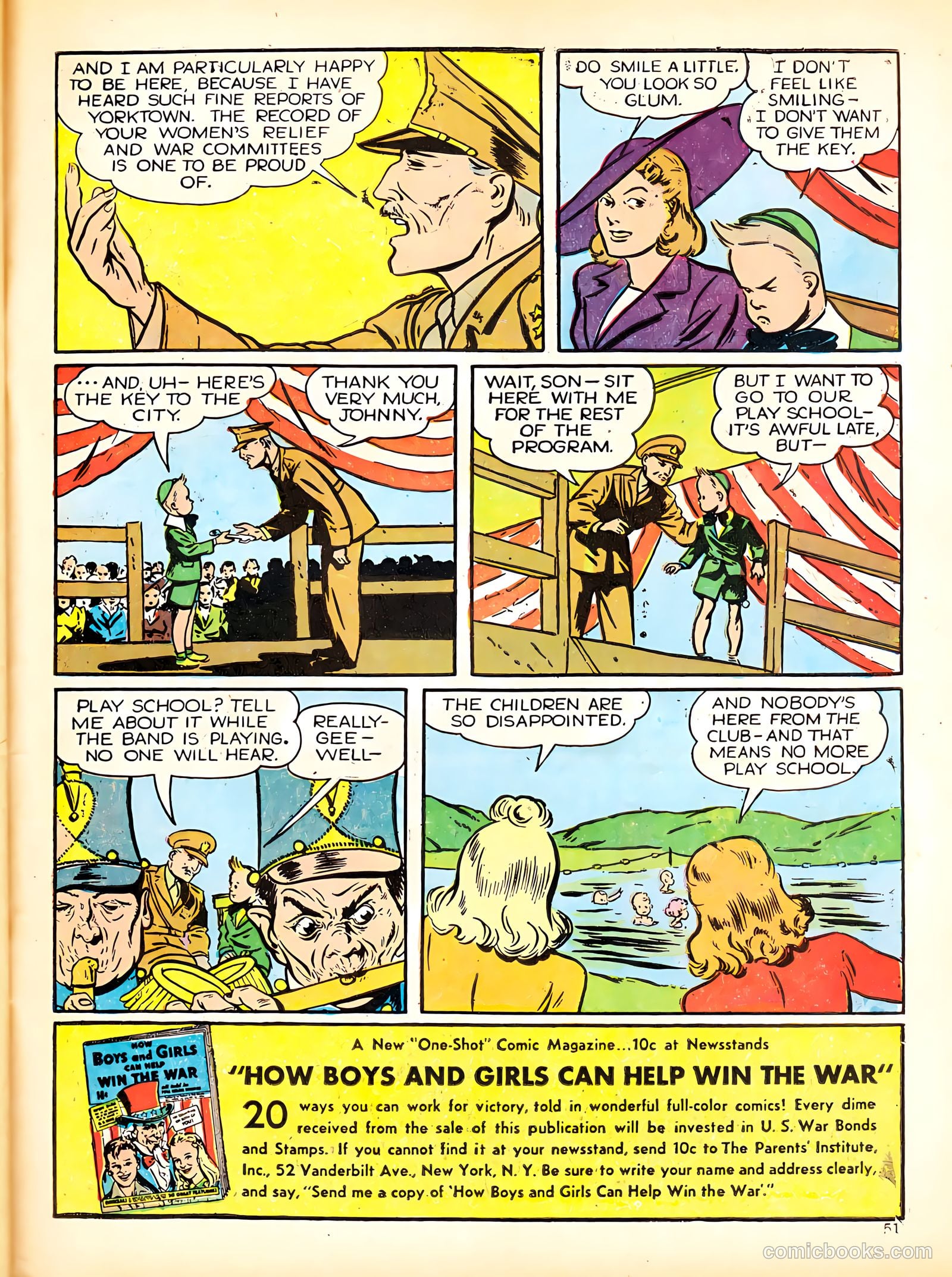 Calling All Girls #10 (1942) — page 51 of 60