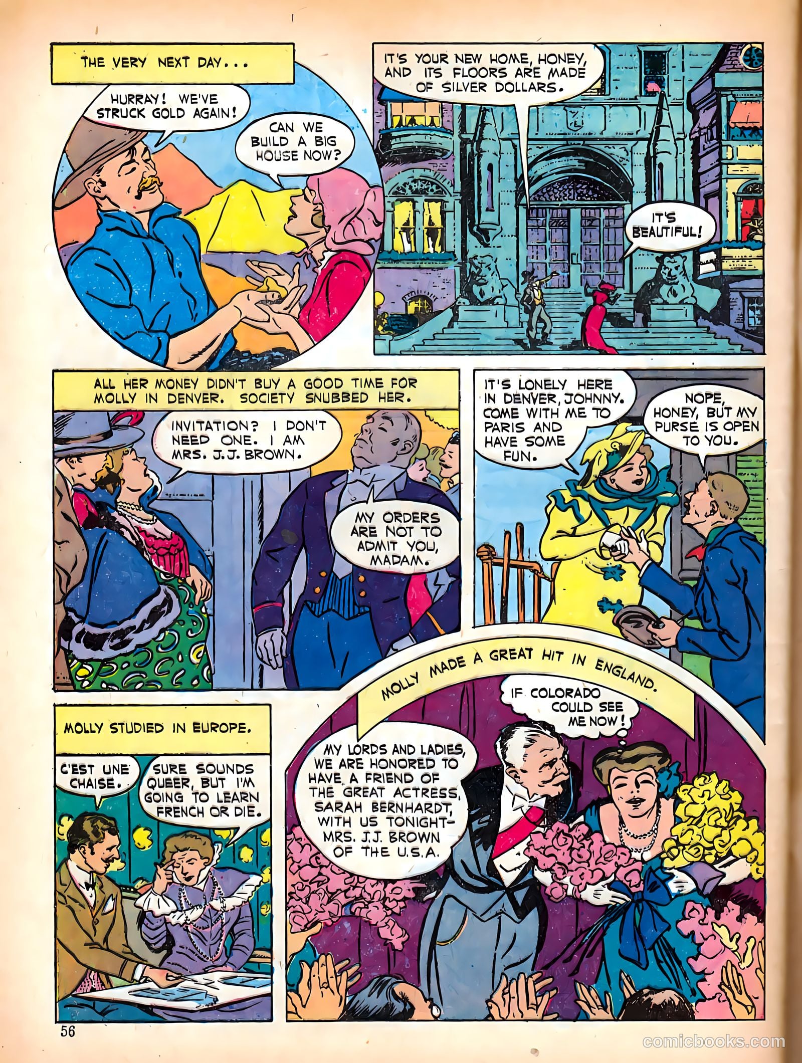 Calling All Girls #10 (1942) — page 56 of 60