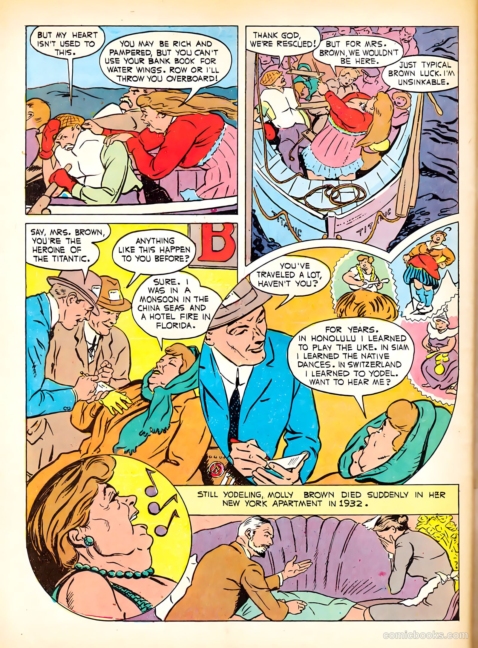 Calling All Girls #10 (1942) — page 58 of 60