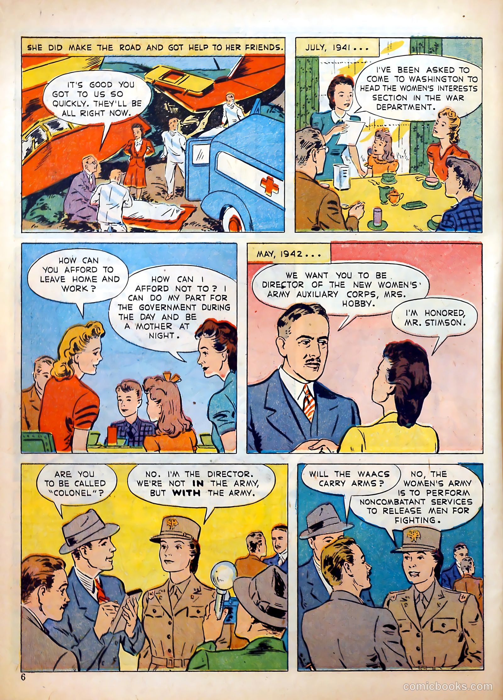 Calling All Girls #12 (1942) — page 6 of 59
