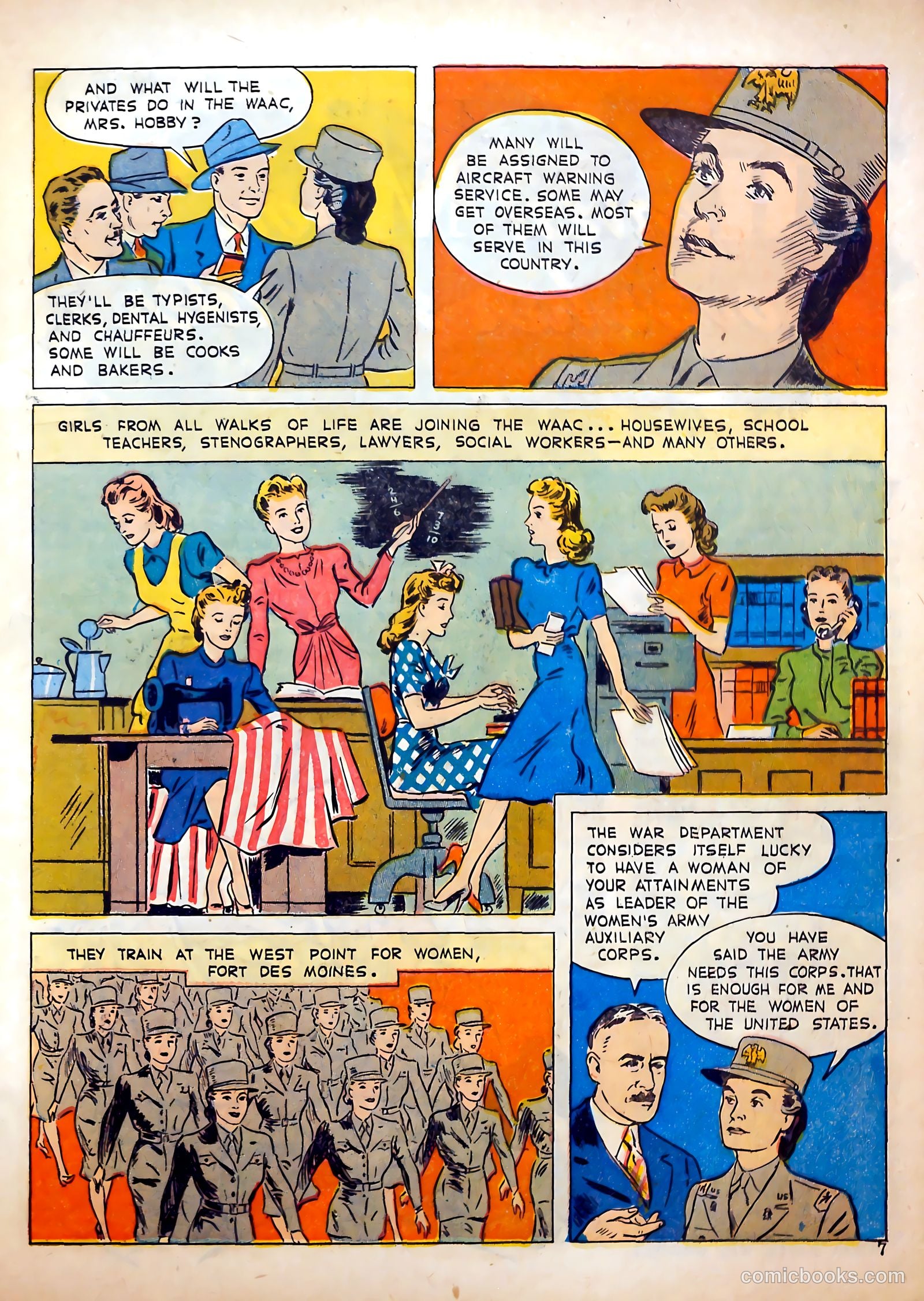 Calling All Girls #12 (1942) — page 7 of 59