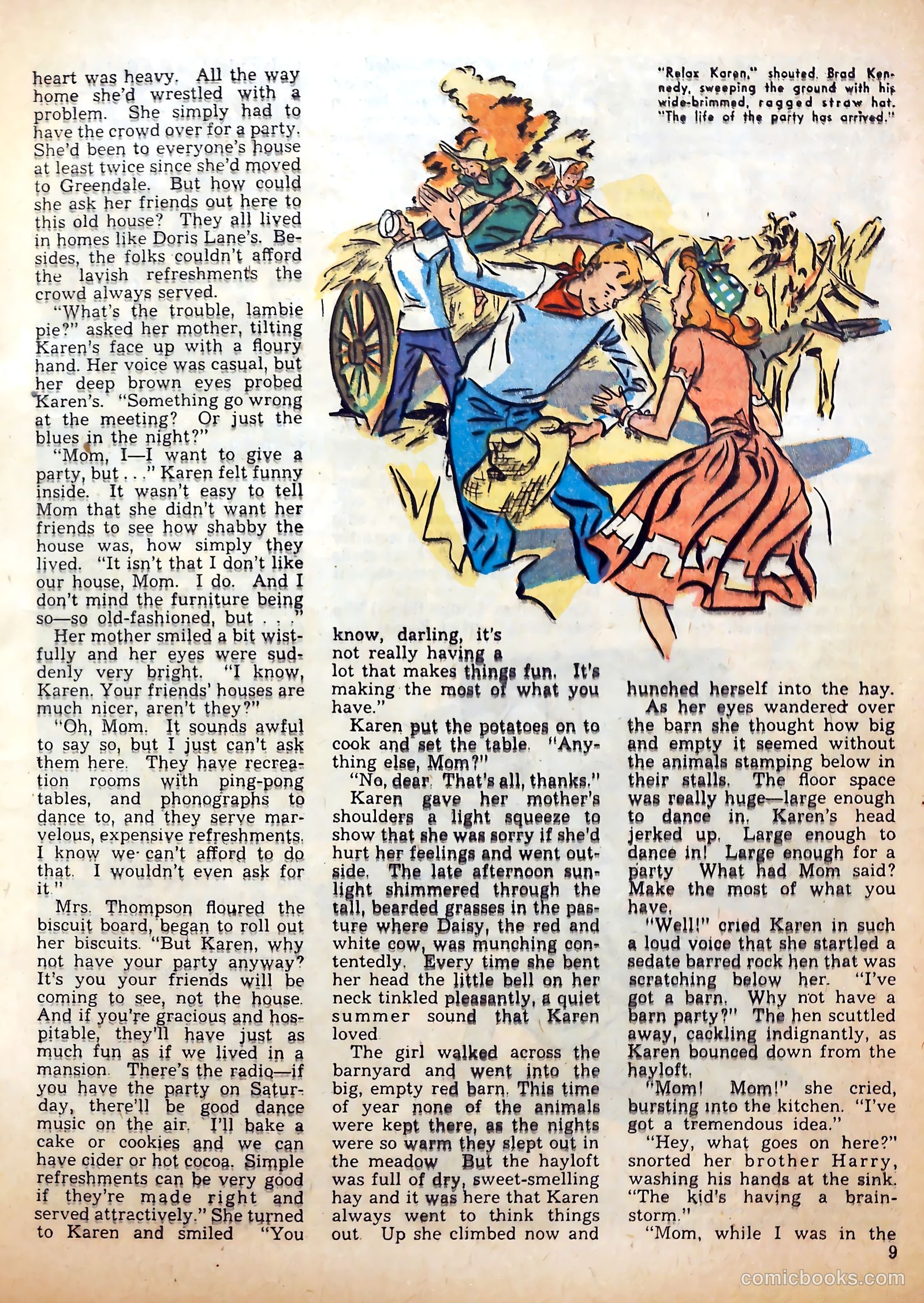 Calling All Girls #12 (1942) — page 9 of 59