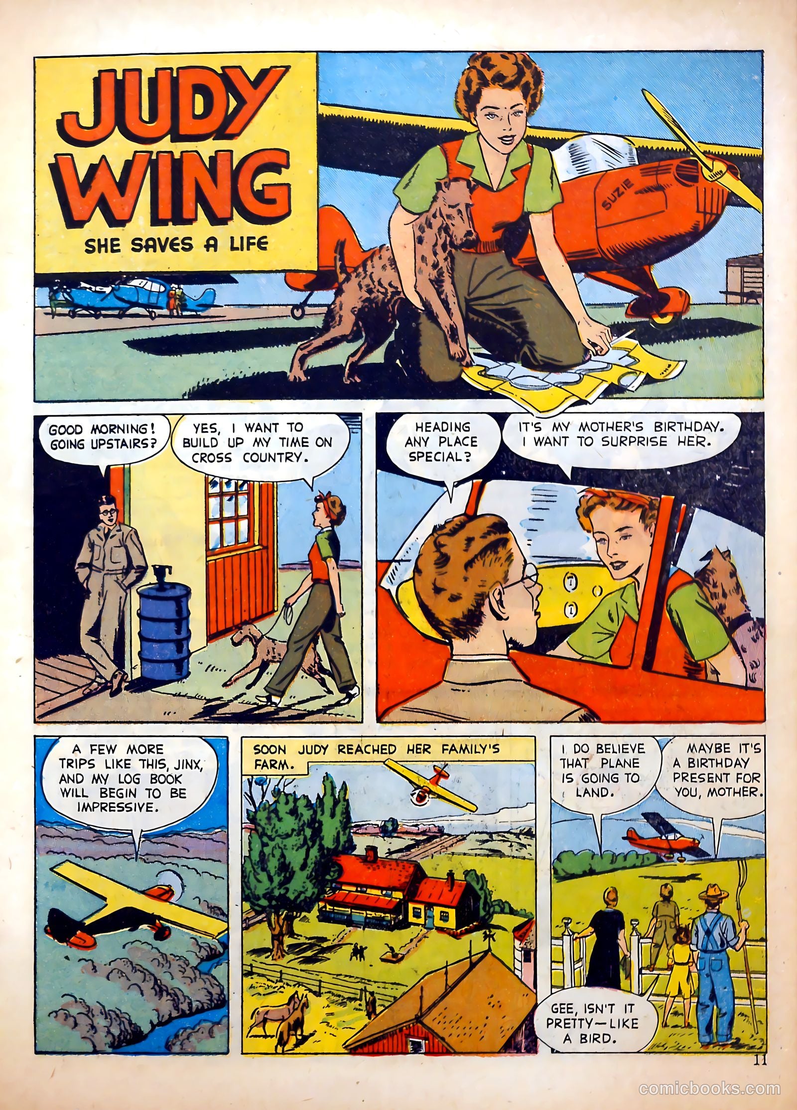 Calling All Girls #12 (1942) — page 11 of 59