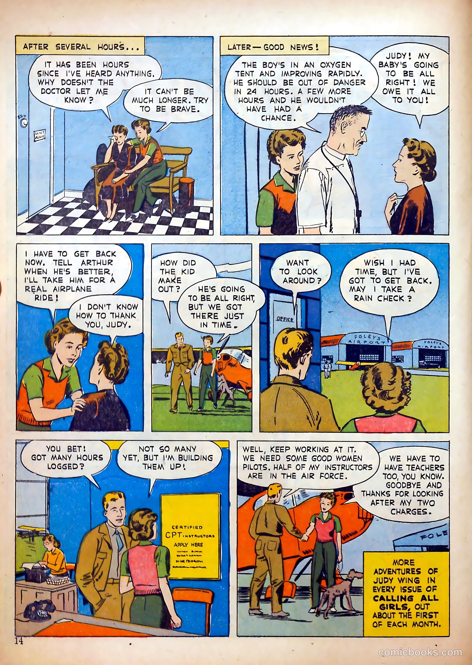 Calling All Girls #12 (1942) — page 14 of 59