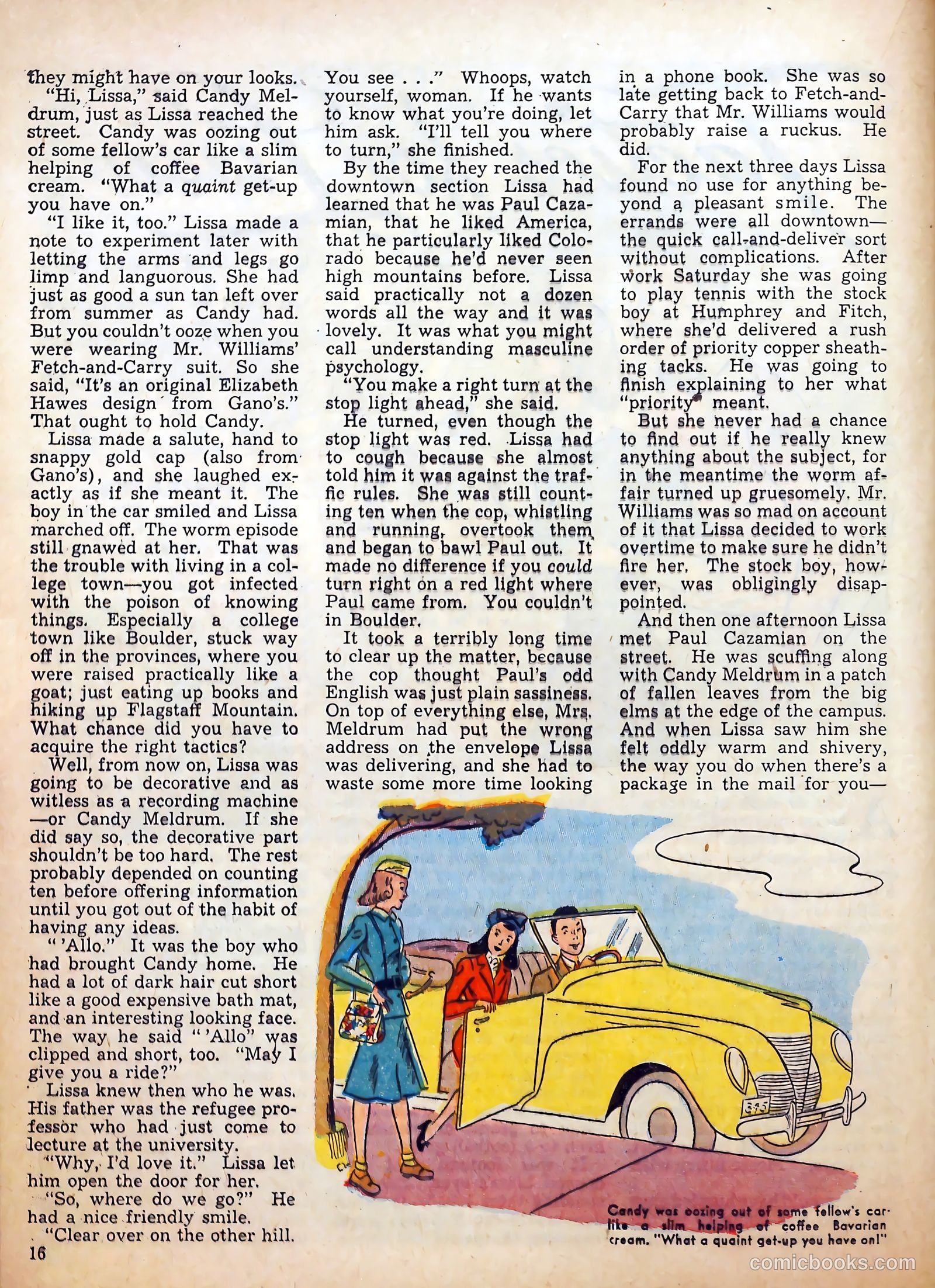 Calling All Girls #12 (1942) — page 16 of 59