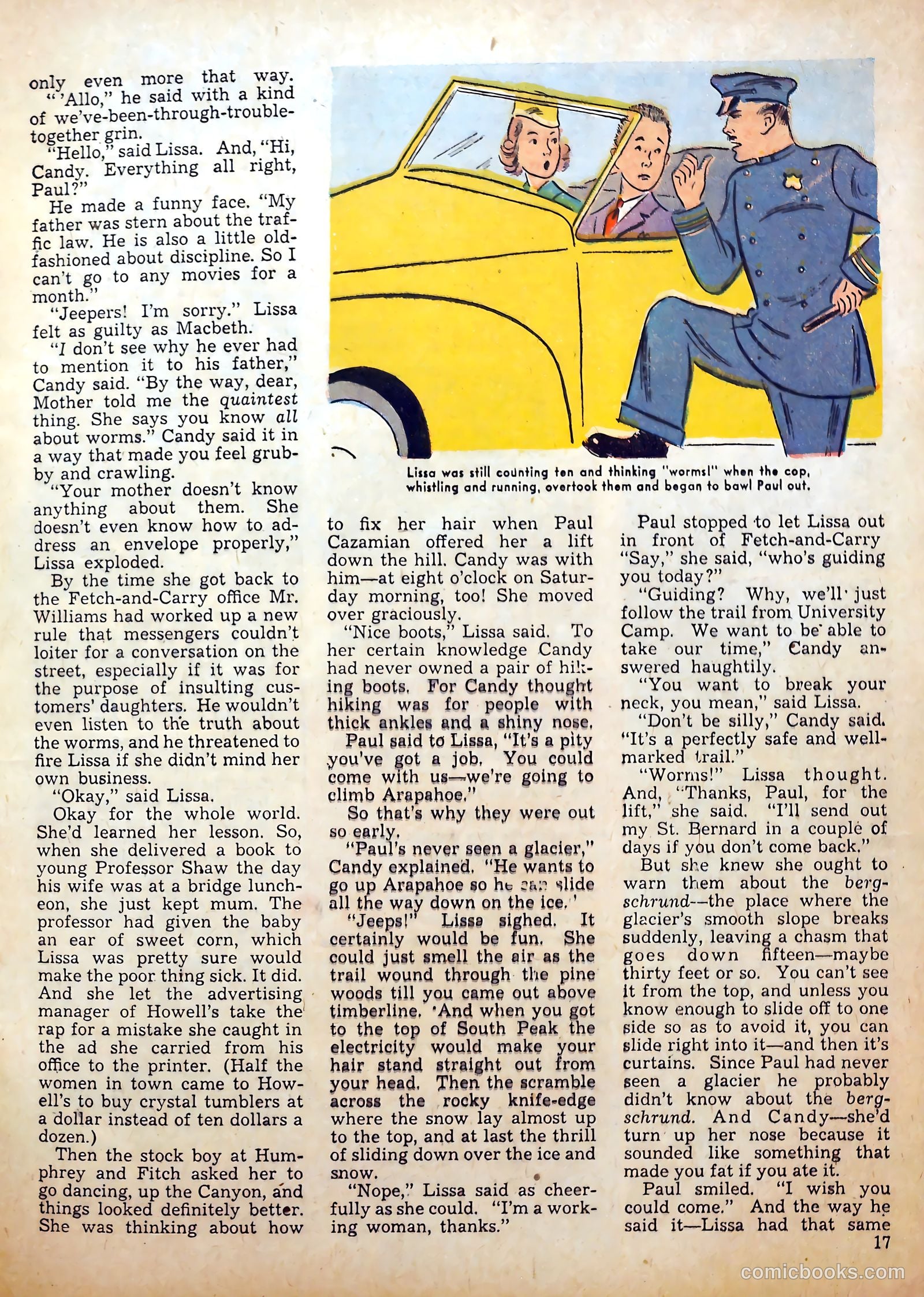 Calling All Girls #12 (1942) — page 17 of 59