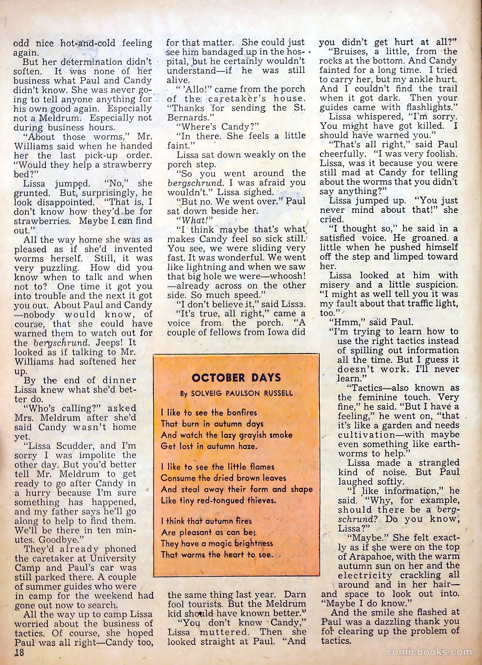Calling All Girls #12 (1942) — page 18 of 59
