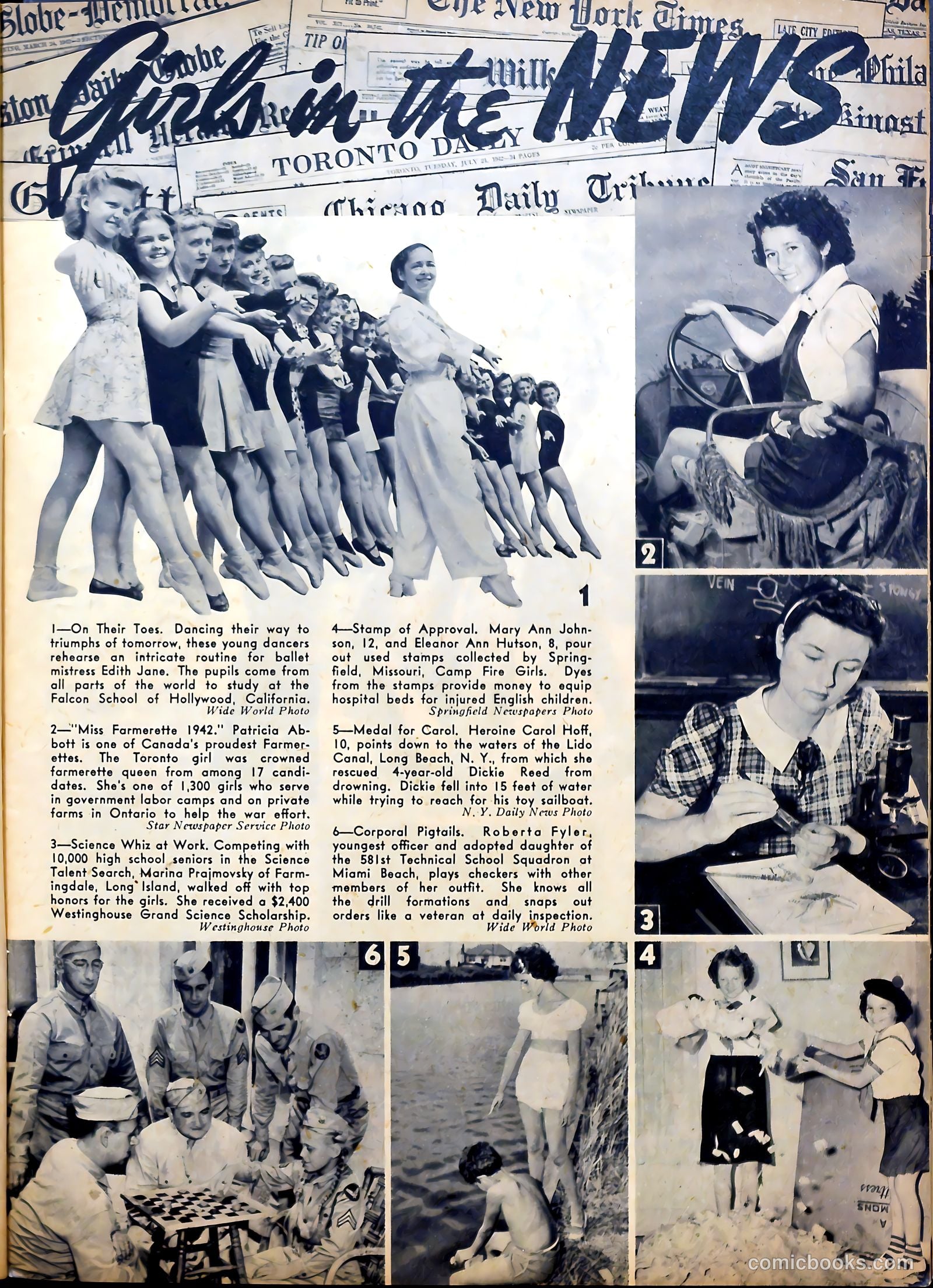 Calling All Girls #12 (1942) — page 19 of 59