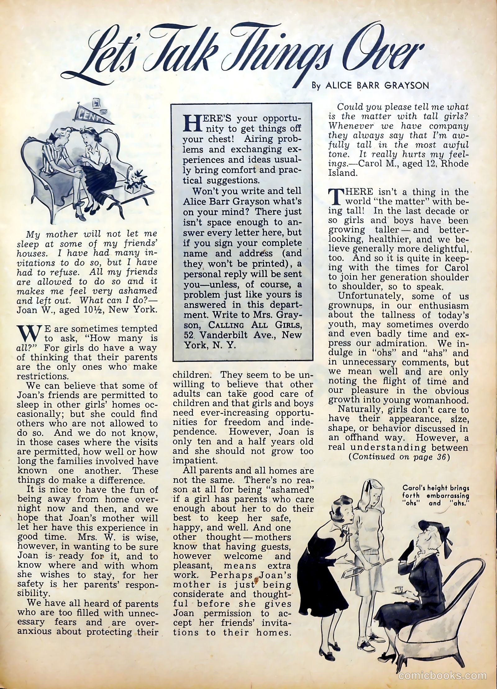 Calling All Girls #12 (1942) — page 23 of 59