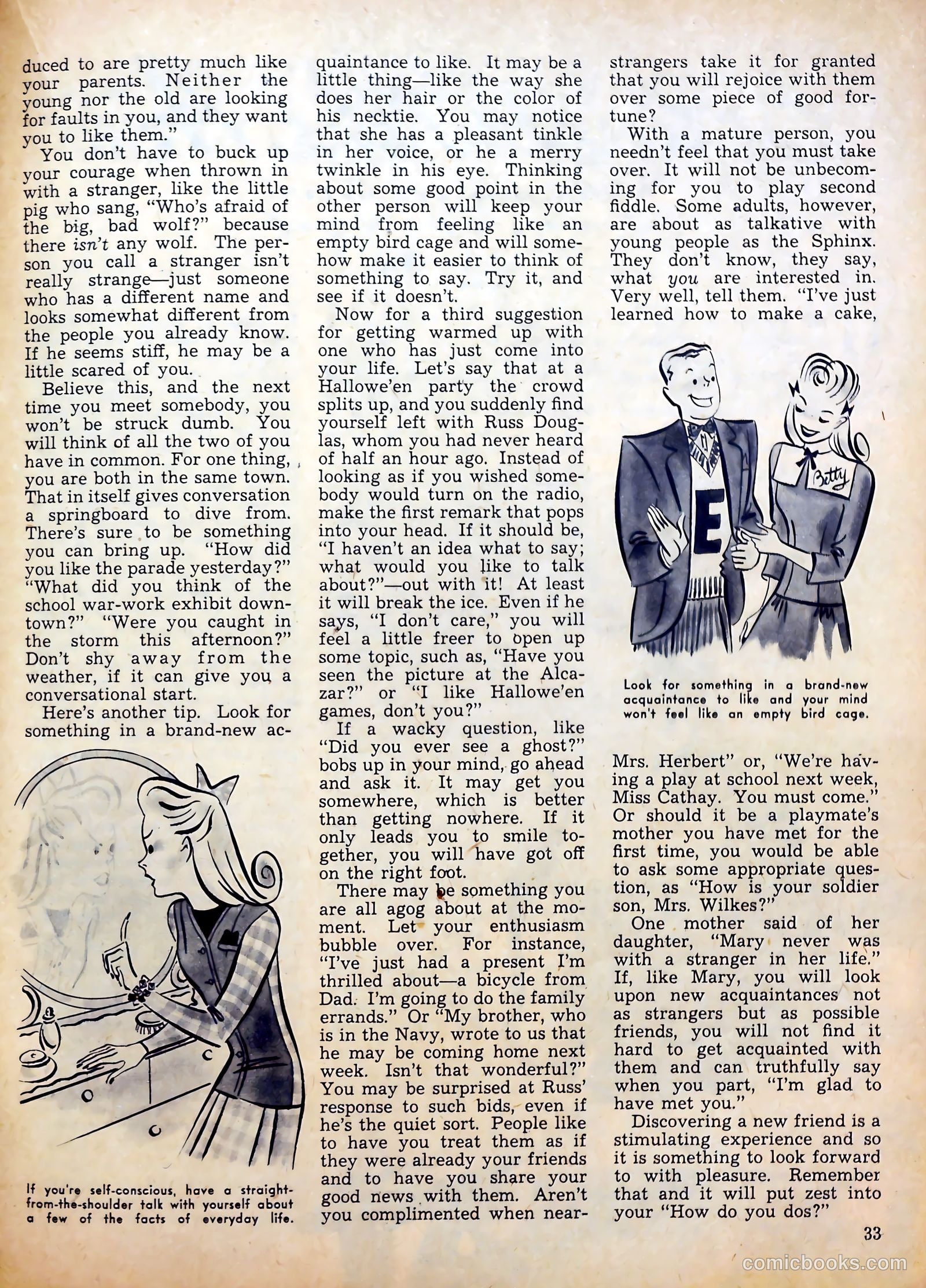 Calling All Girls #12 (1942) — page 32 of 59