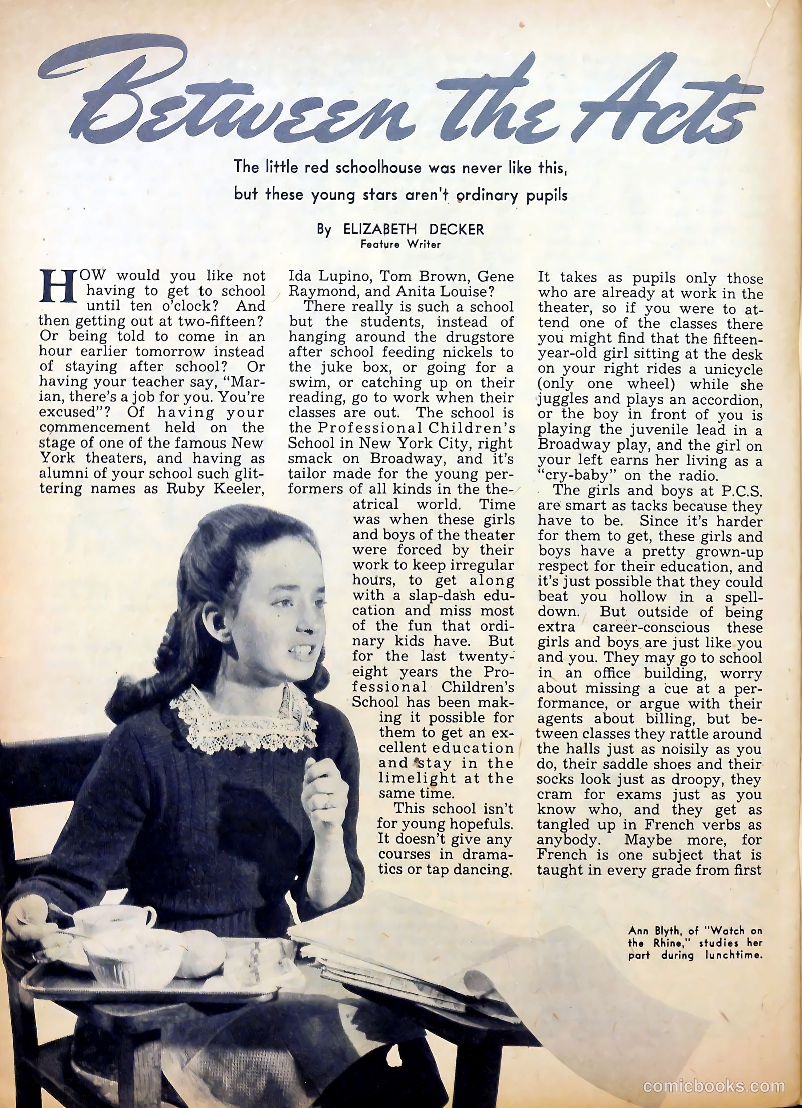 Calling All Girls #12 (1942) — page 33 of 59