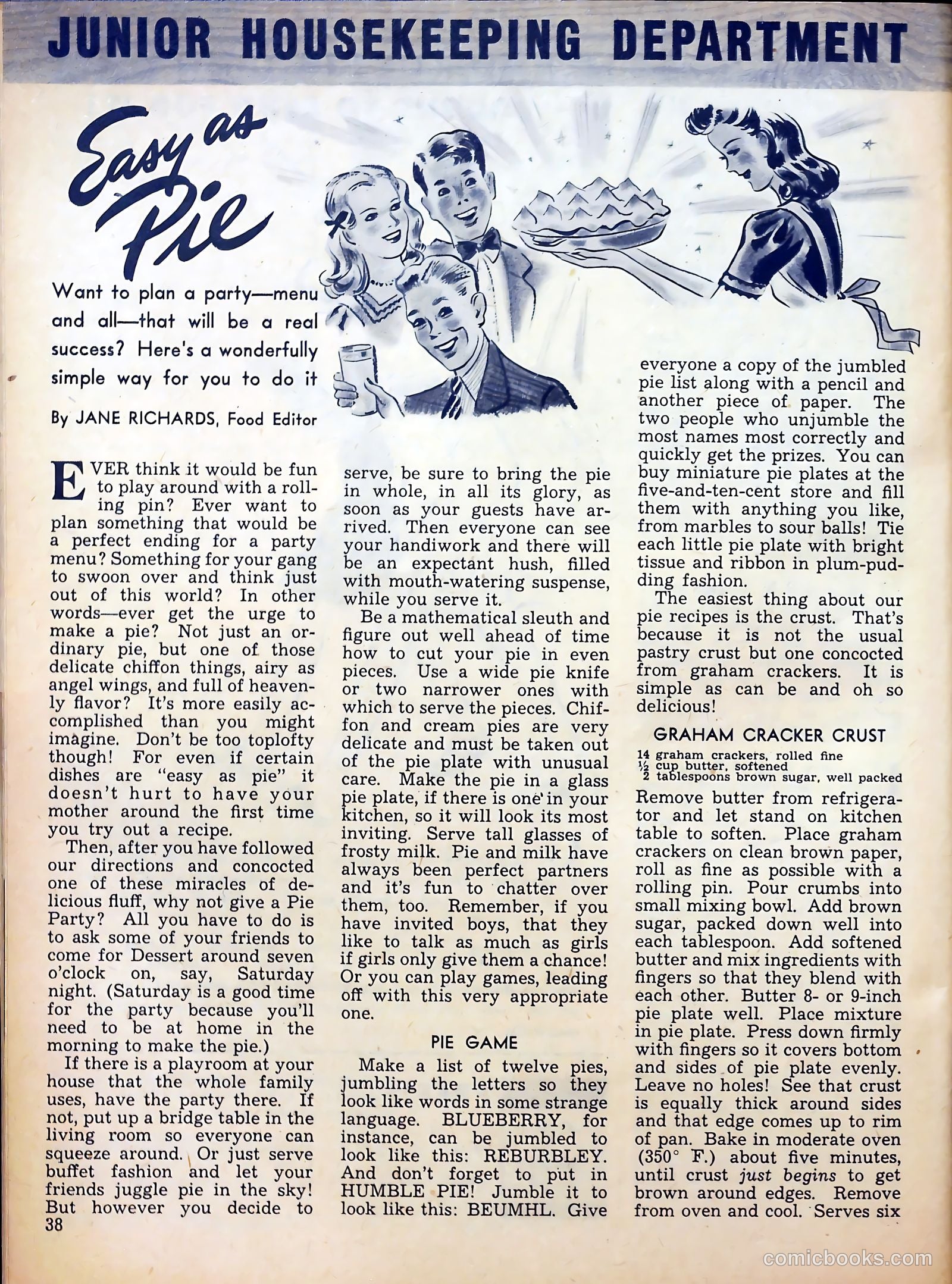 Calling All Girls #12 (1942) — page 37 of 59