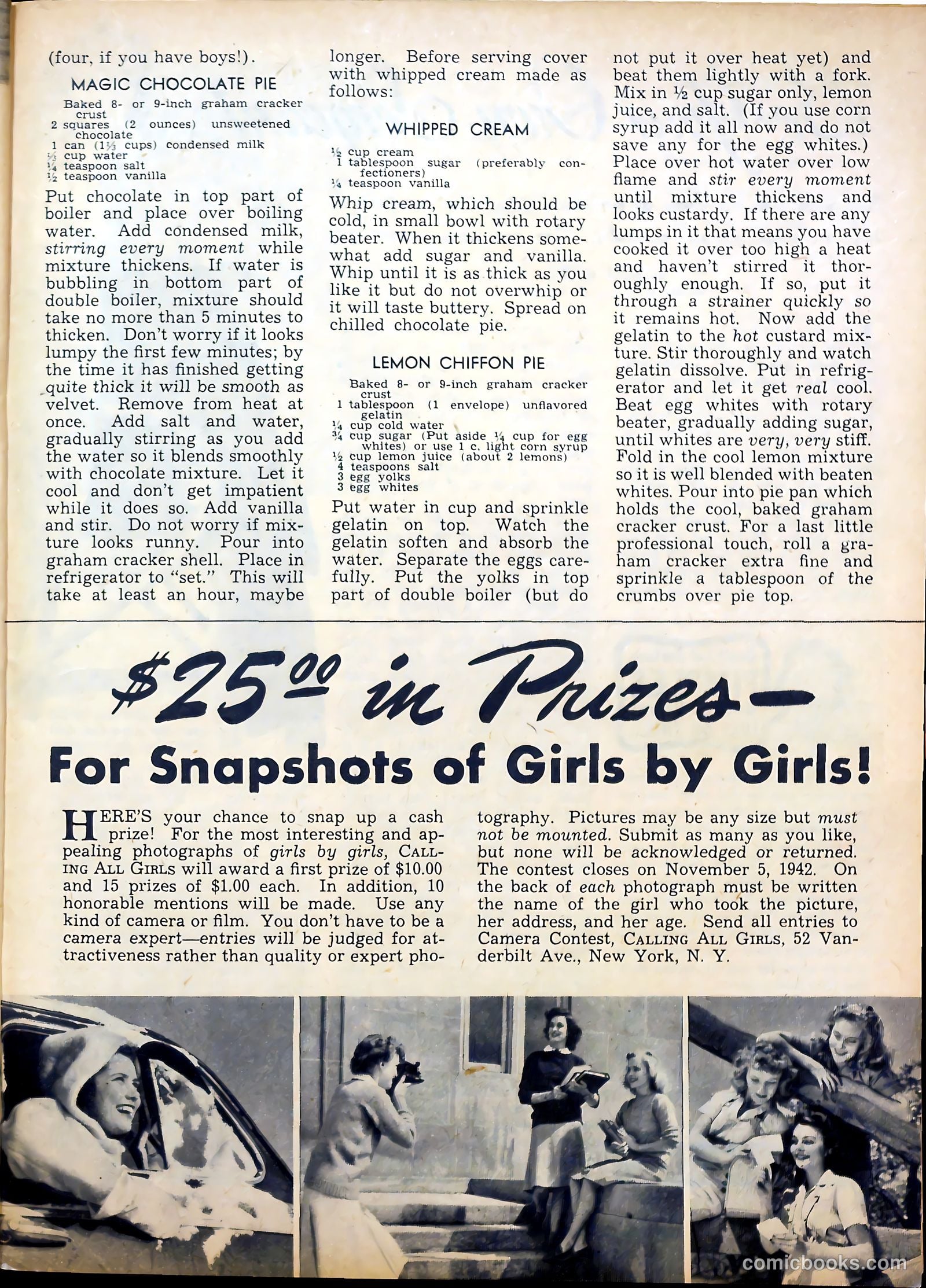Calling All Girls #12 (1942) — page 38 of 59