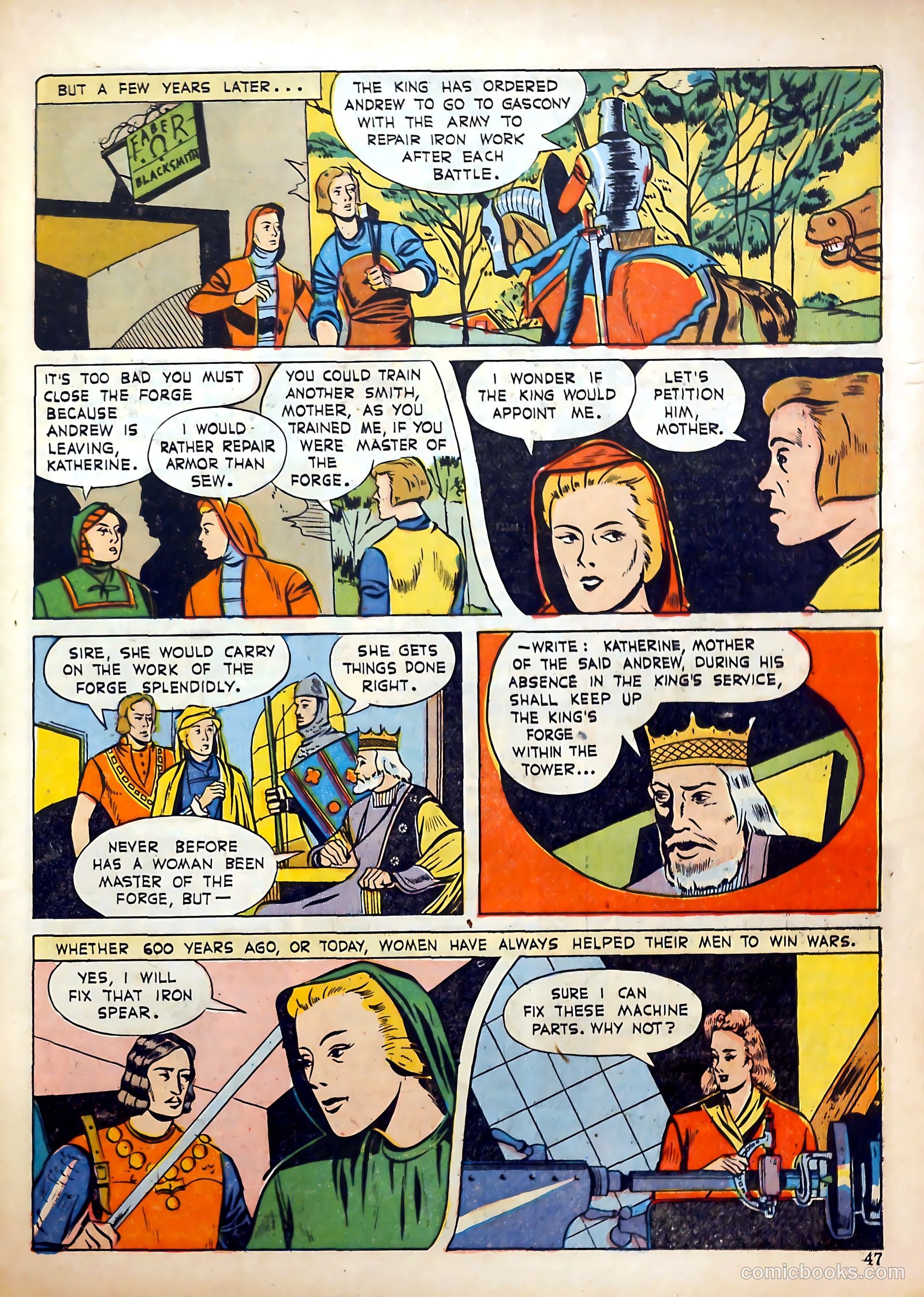 Calling All Girls #12 (1942) — page 46 of 59