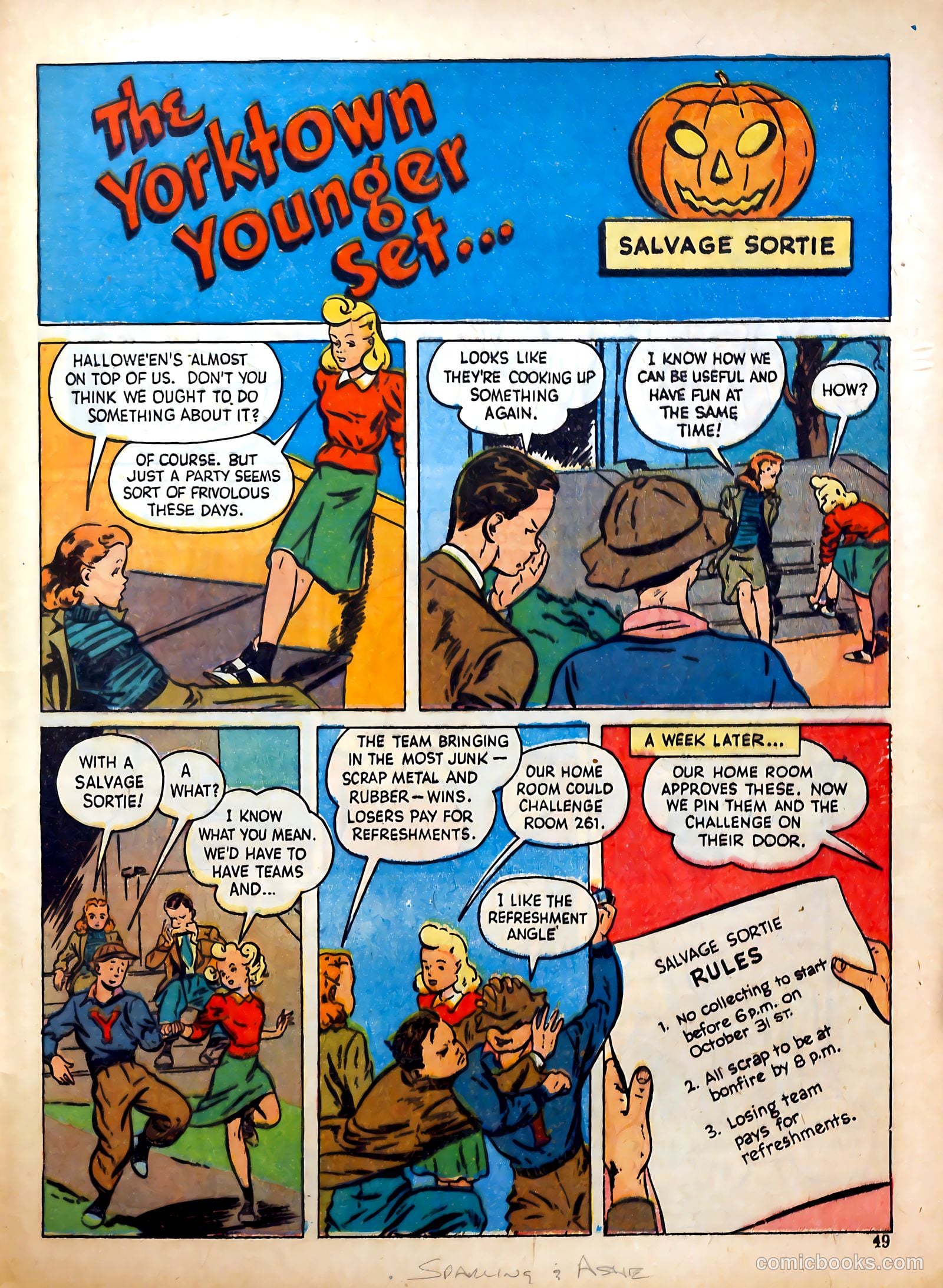 Calling All Girls #12 (1942) — page 48 of 59