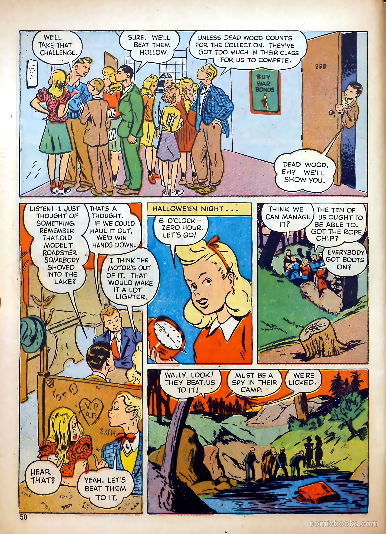 Calling All Girls #12 (1942) — page 49 of 59