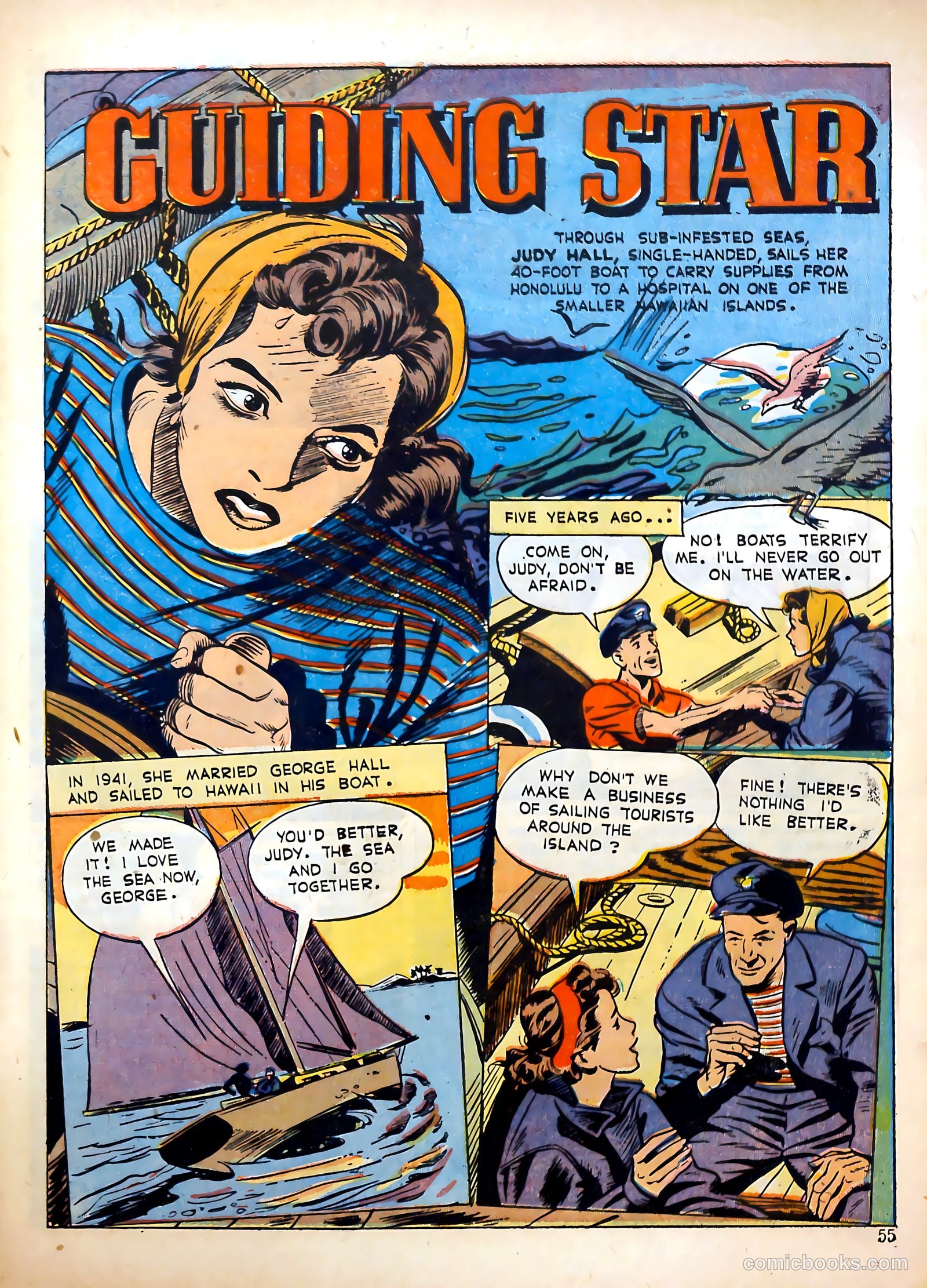 Calling All Girls #12 (1942) — page 54 of 59