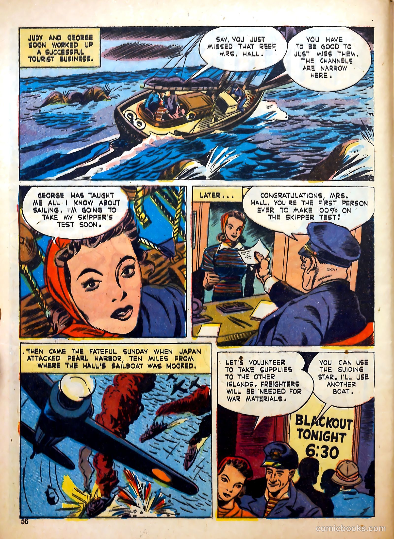 Calling All Girls #12 (1942) — page 55 of 59