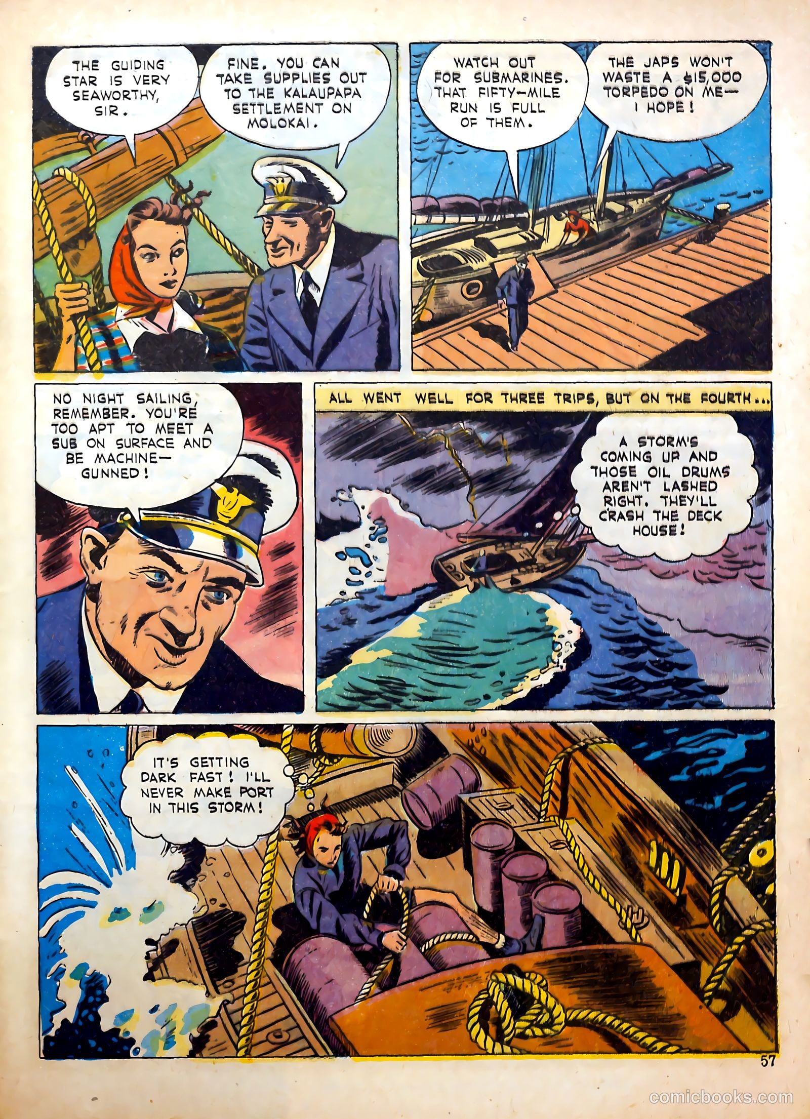 Calling All Girls #12 (1942) — page 56 of 59