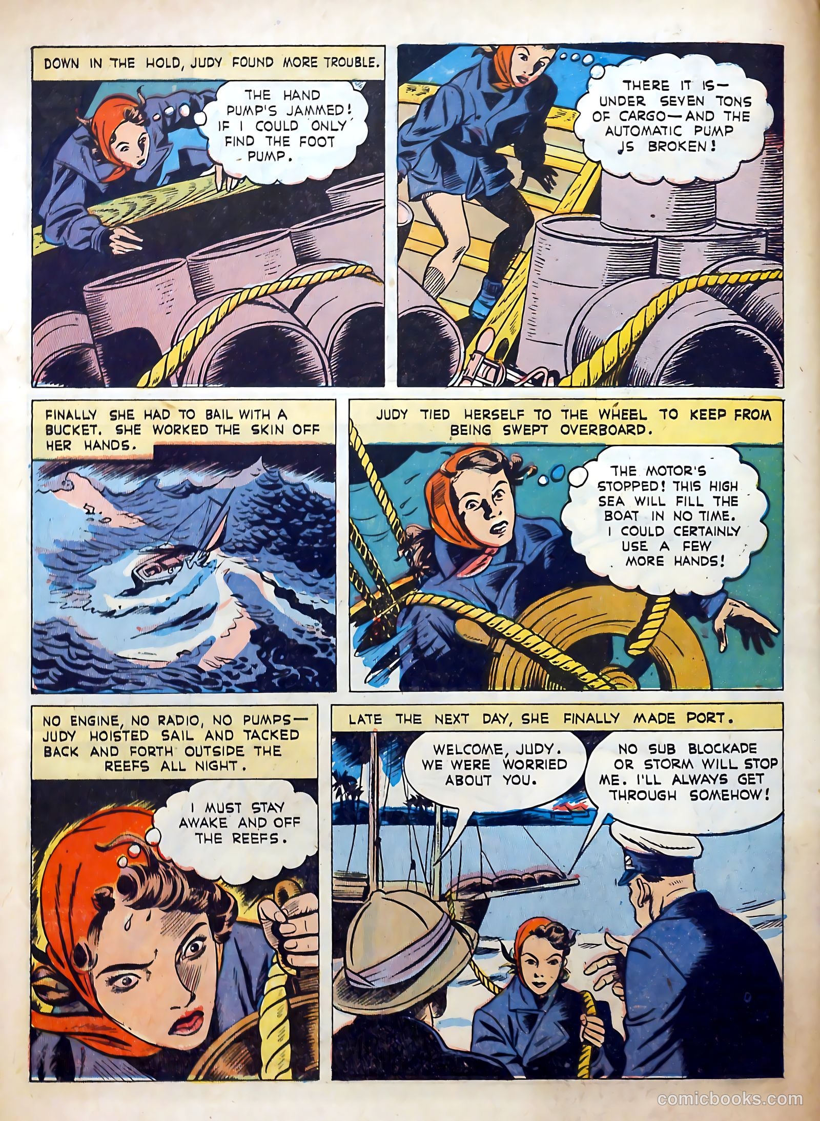 Calling All Girls #12 (1942) — page 57 of 59