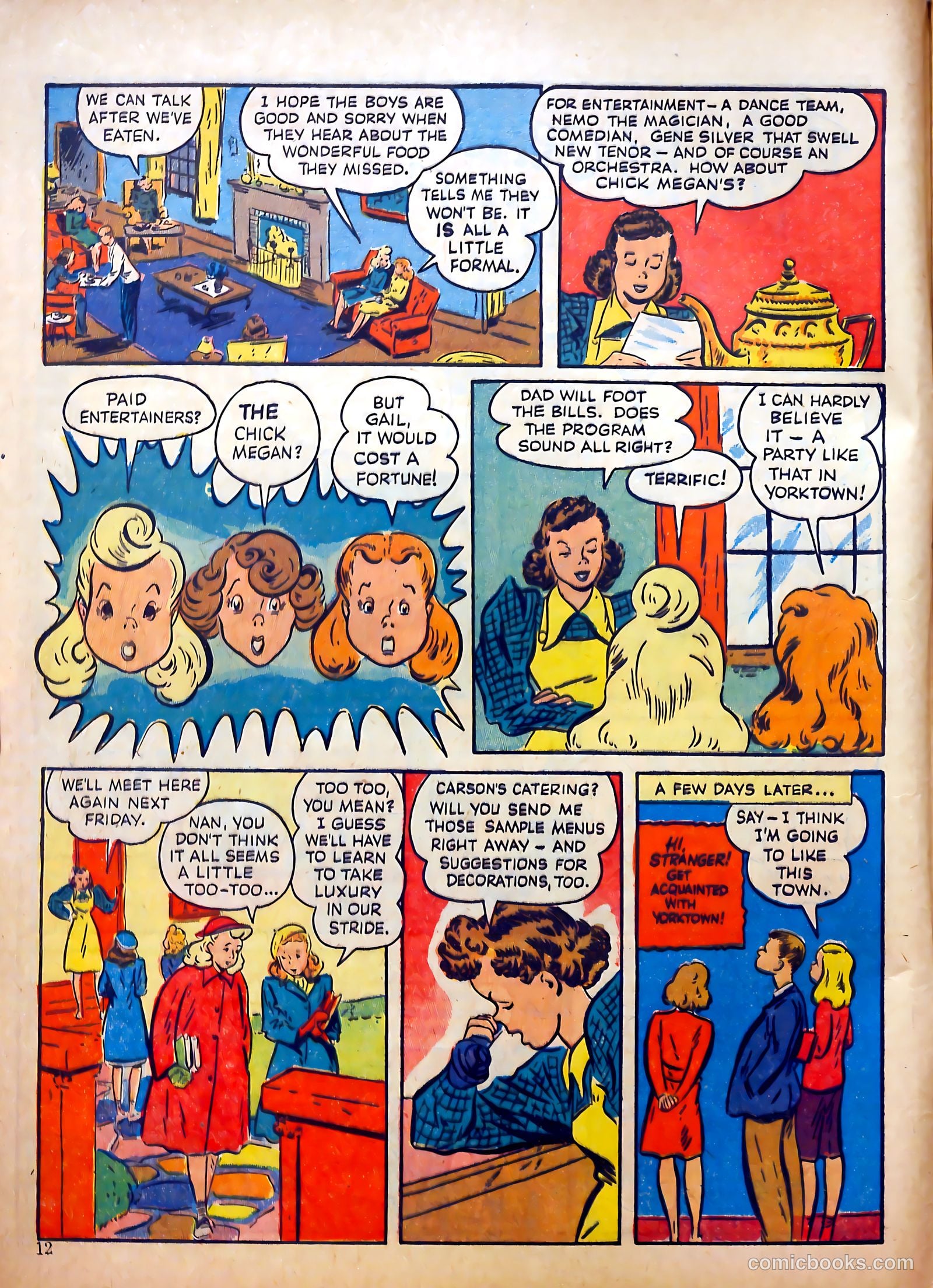 Calling All Girls #13 (1942) — page 12 of 60