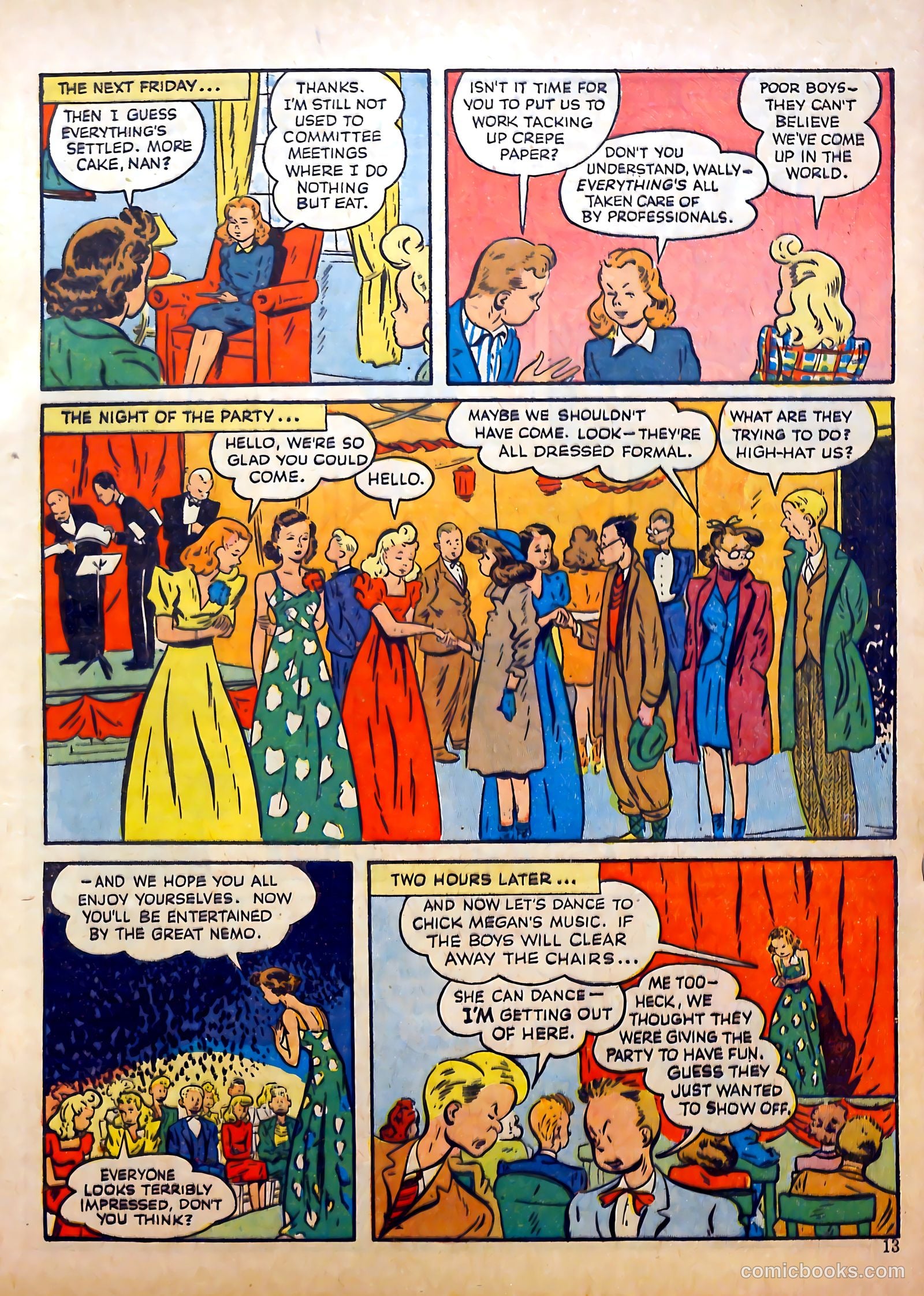 Calling All Girls #13 (1942) — page 13 of 60