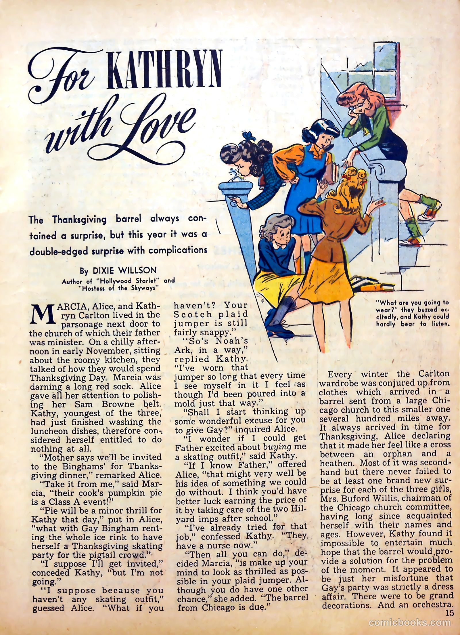 Calling All Girls #13 (1942) — page 15 of 60