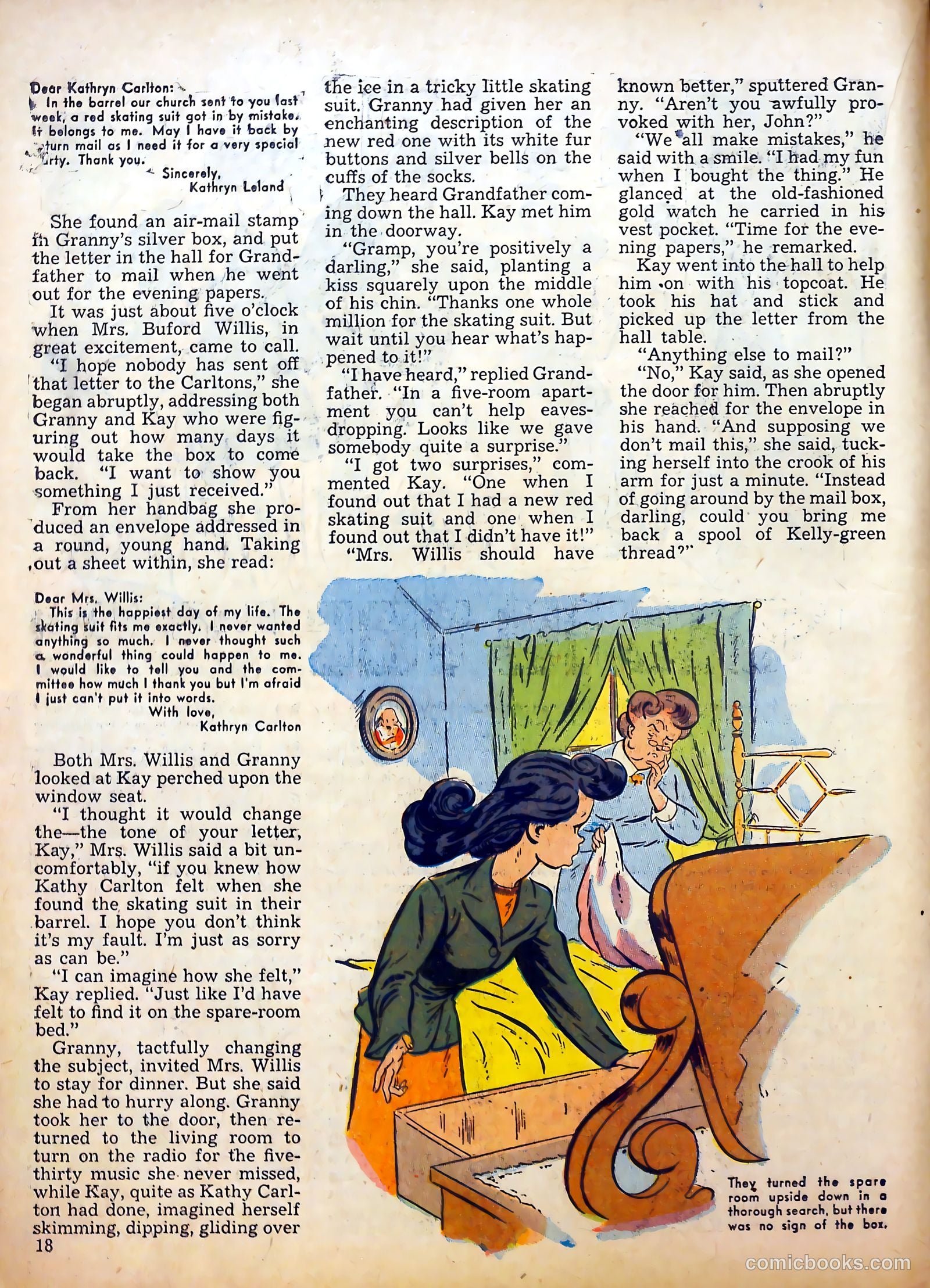 Calling All Girls #13 (1942) — page 18 of 60