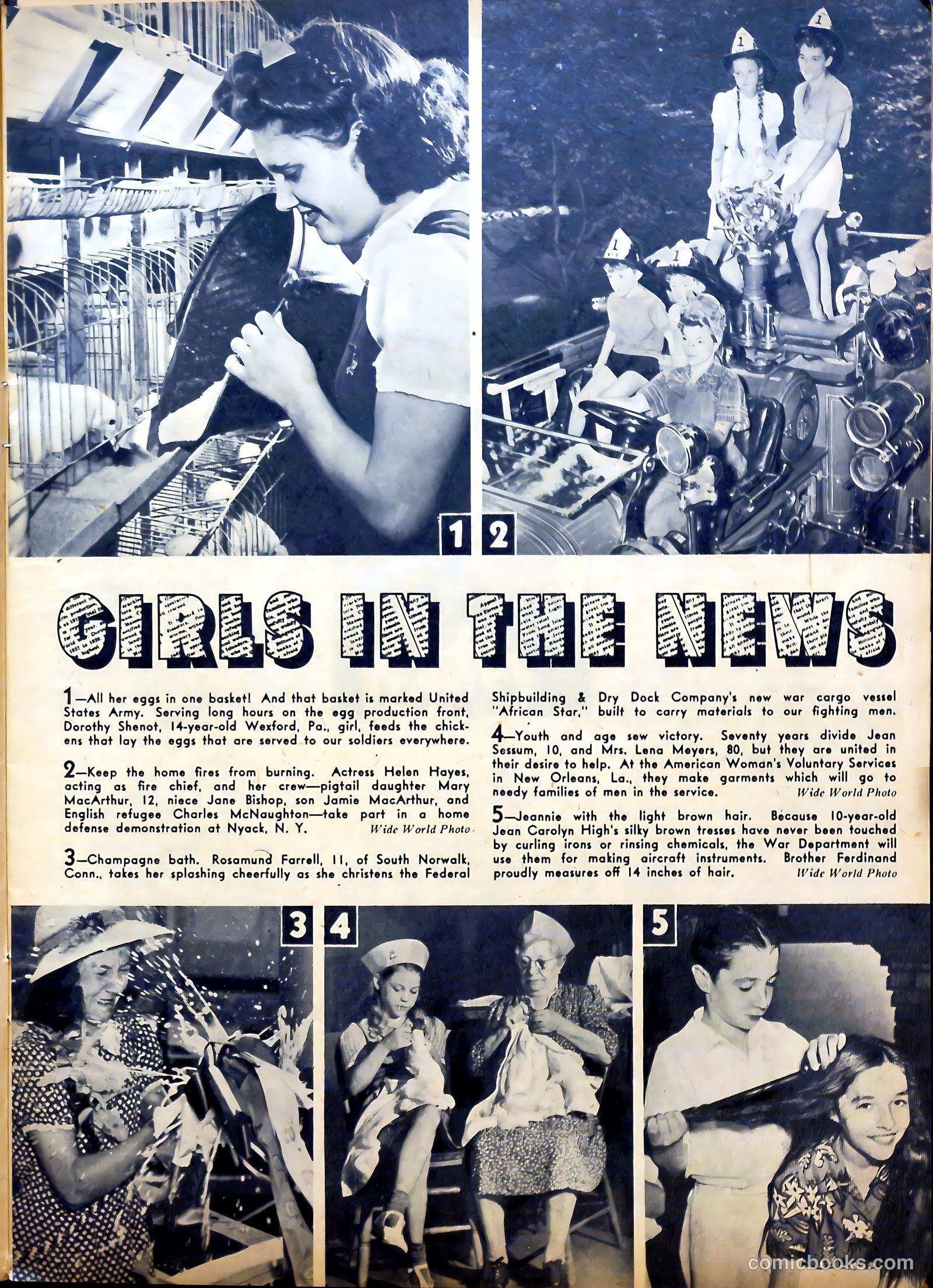 Calling All Girls #13 (1942) — page 19 of 60