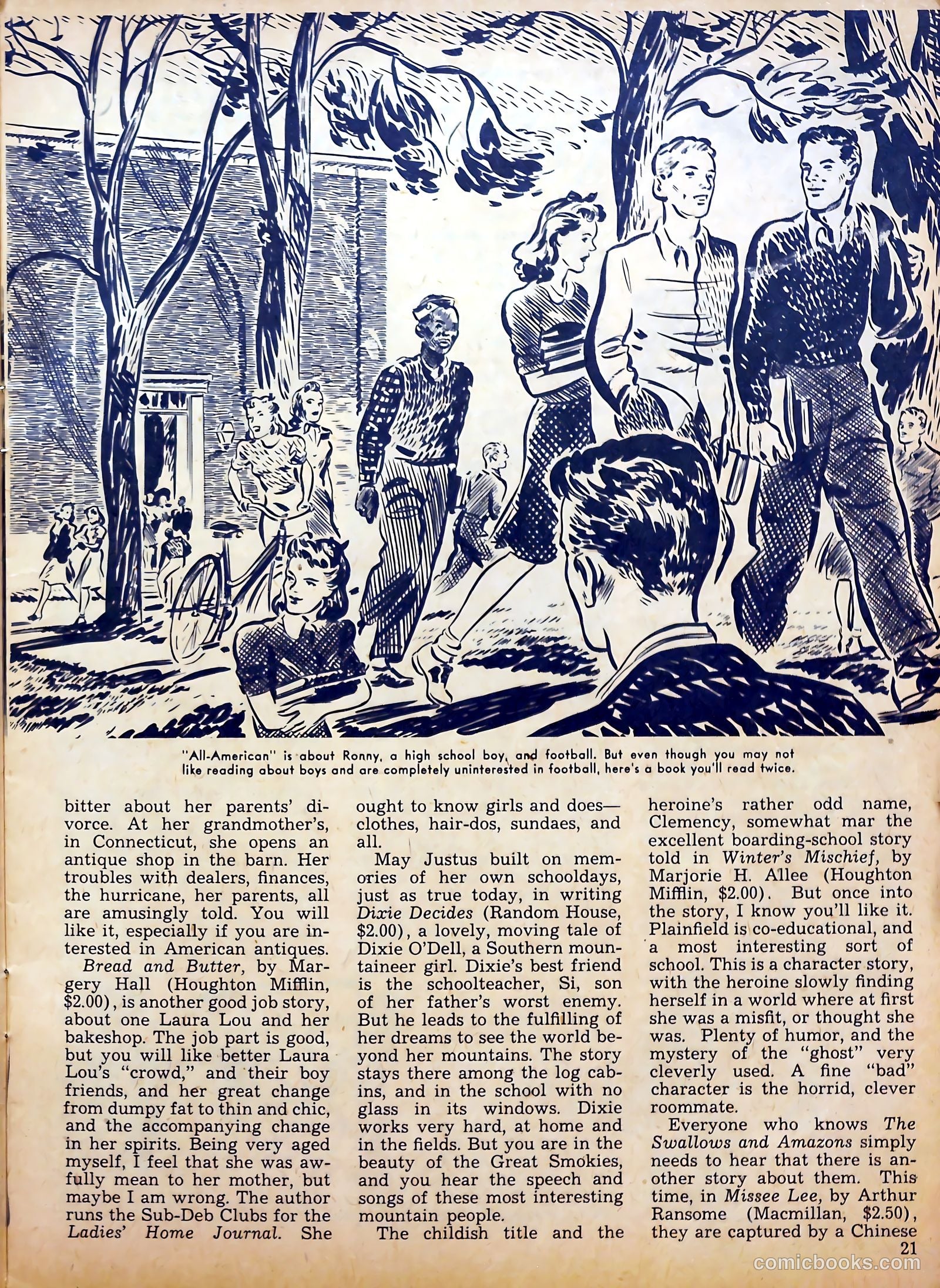 Calling All Girls #13 (1942) — page 21 of 60