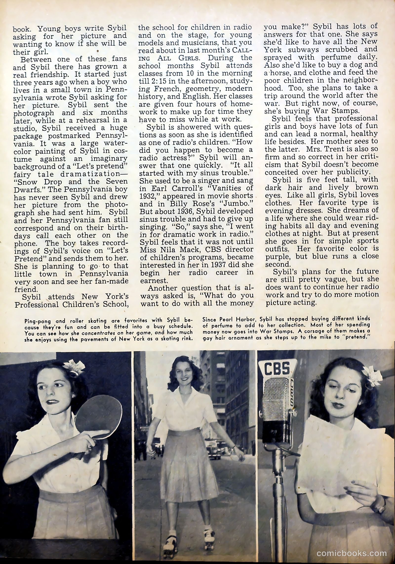 Calling All Girls #13 (1942) — page 34 of 60
