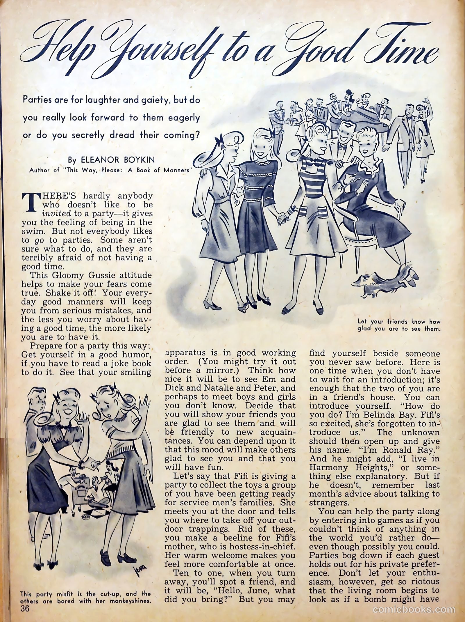 Calling All Girls #13 (1942) — page 35 of 60