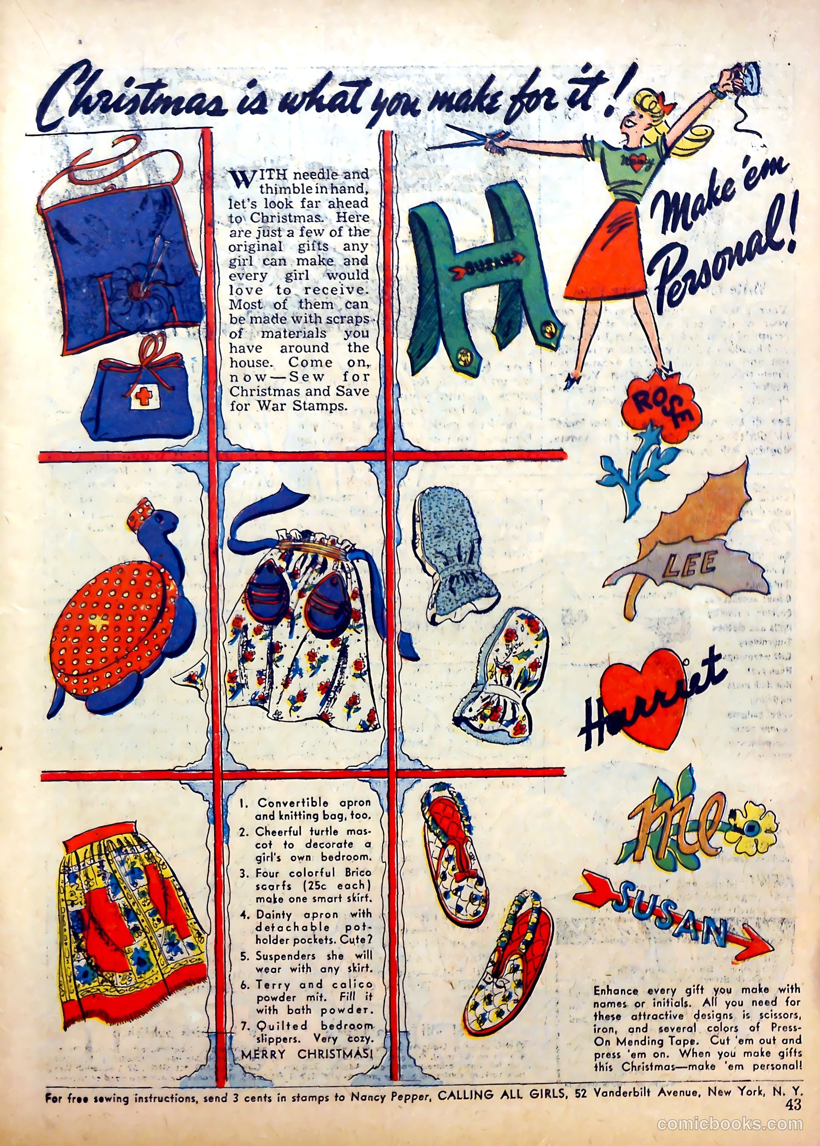 Calling All Girls #13 (1942) — page 42 of 60