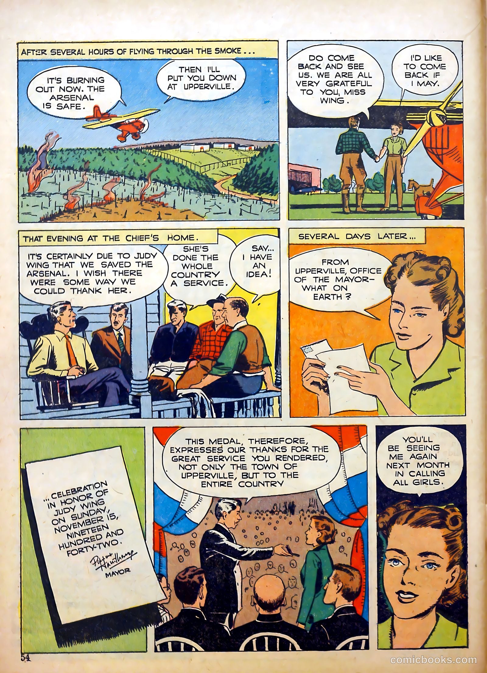 Calling All Girls #13 (1942) — page 53 of 60