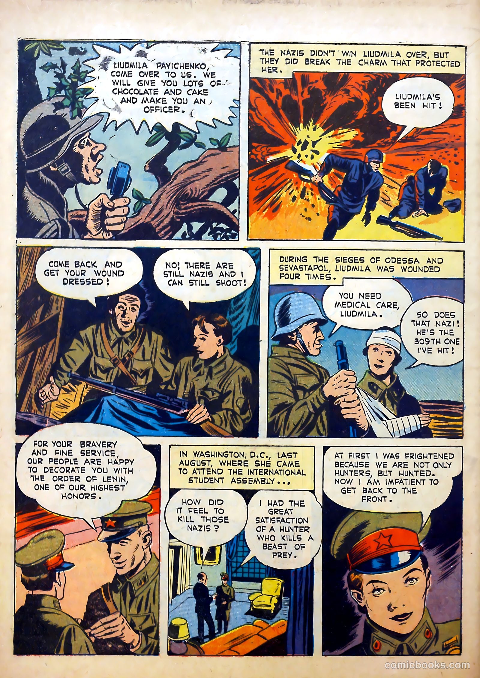 Calling All Girls #13 (1942) — page 57 of 60