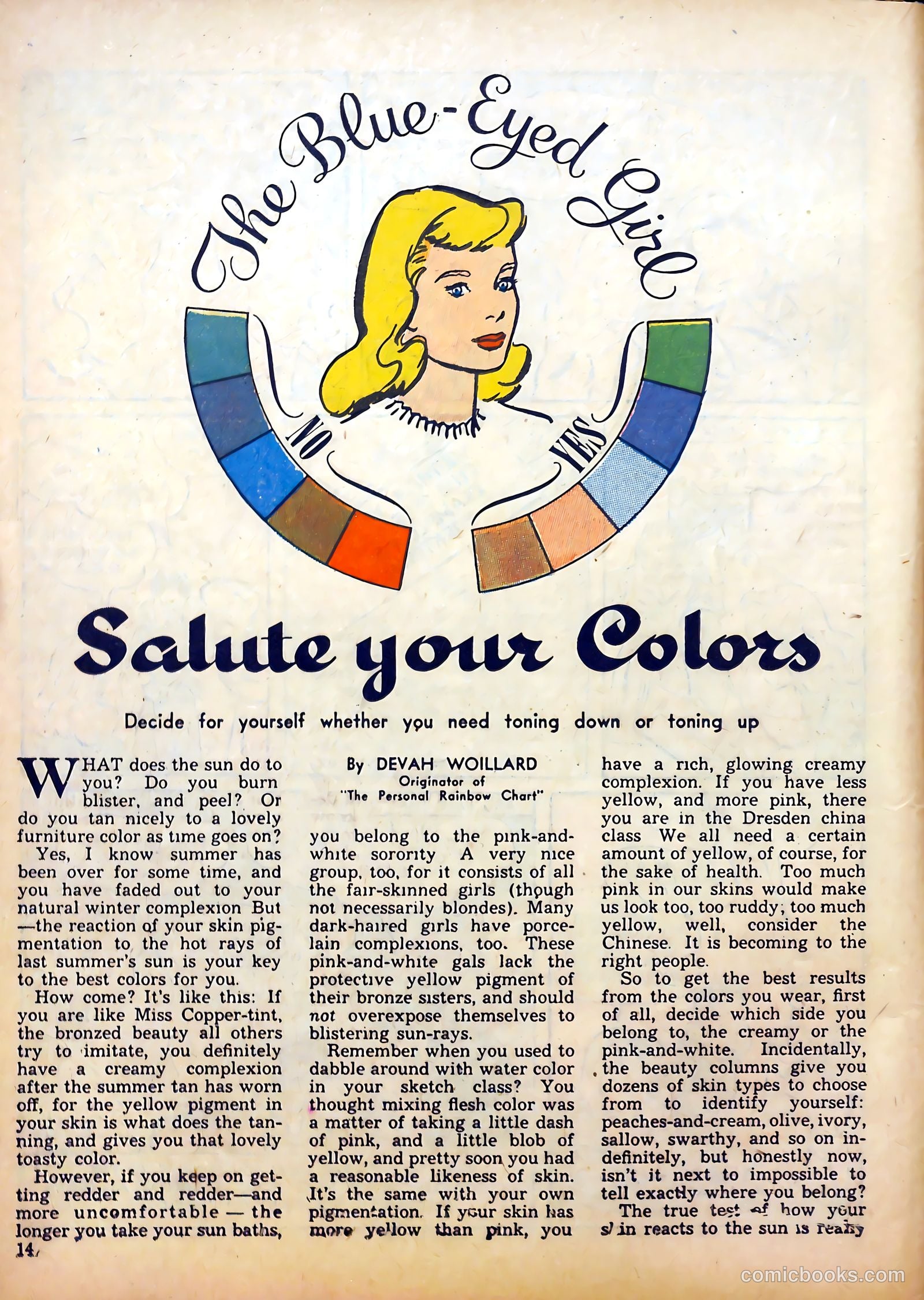 Calling All Girls #15 (1955) — page 14 of 59