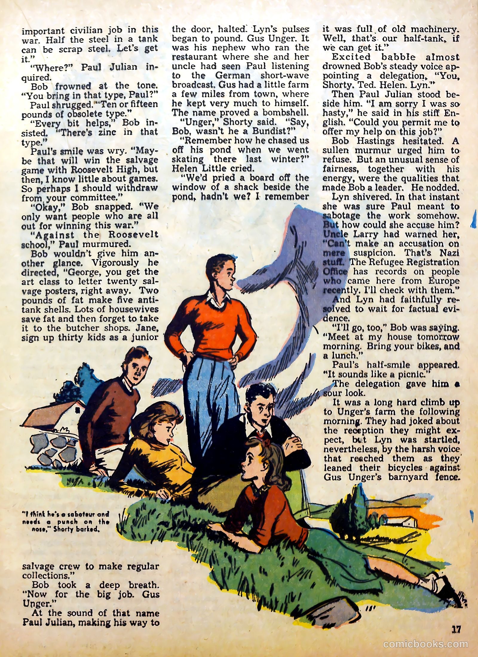 Calling All Girls #15 (1955) — page 17 of 59