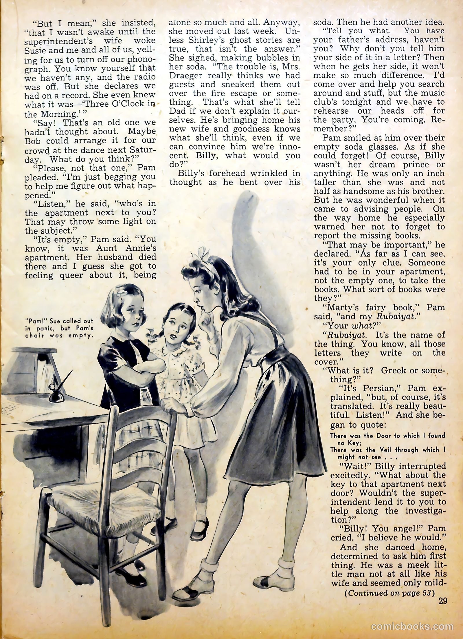 Calling All Girls #15 (1955) — page 29 of 59