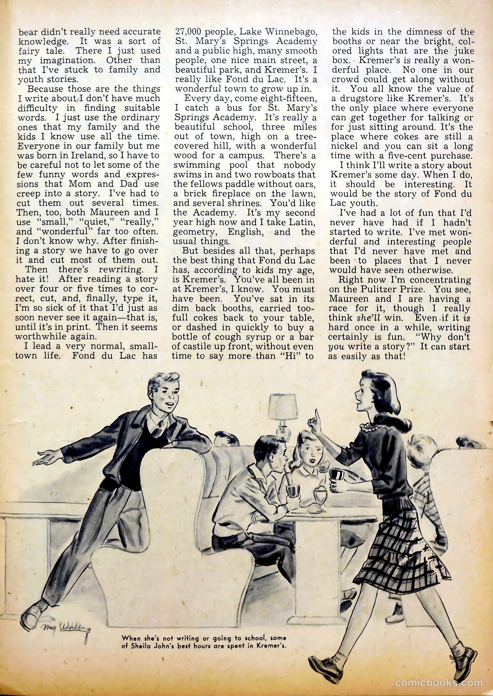 Calling All Girls #15 (1955) — page 32 of 59