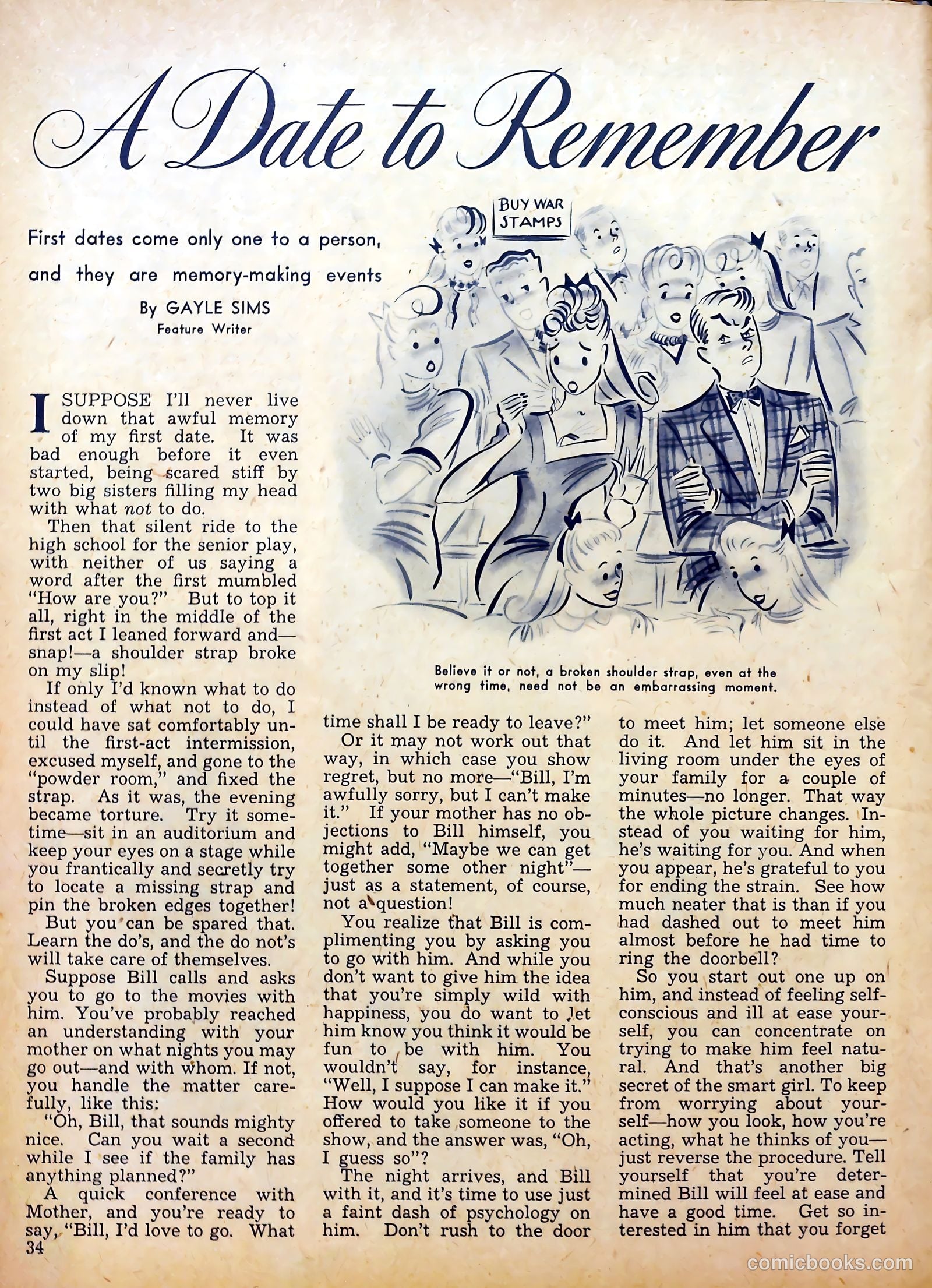 Calling All Girls #15 (1955) — page 33 of 59
