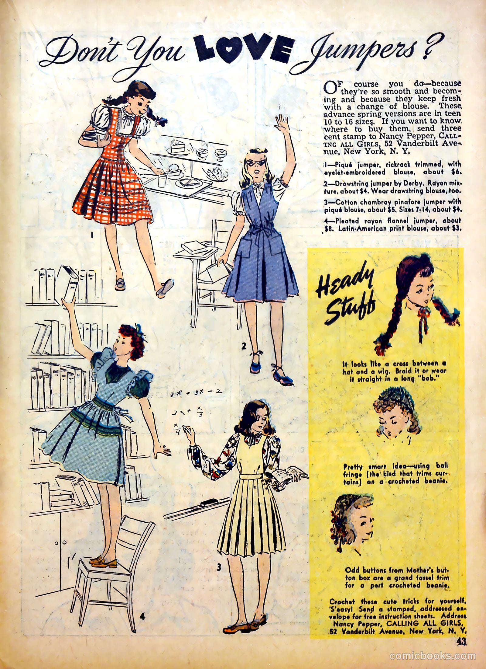 Calling All Girls #15 (1955) — page 42 of 59