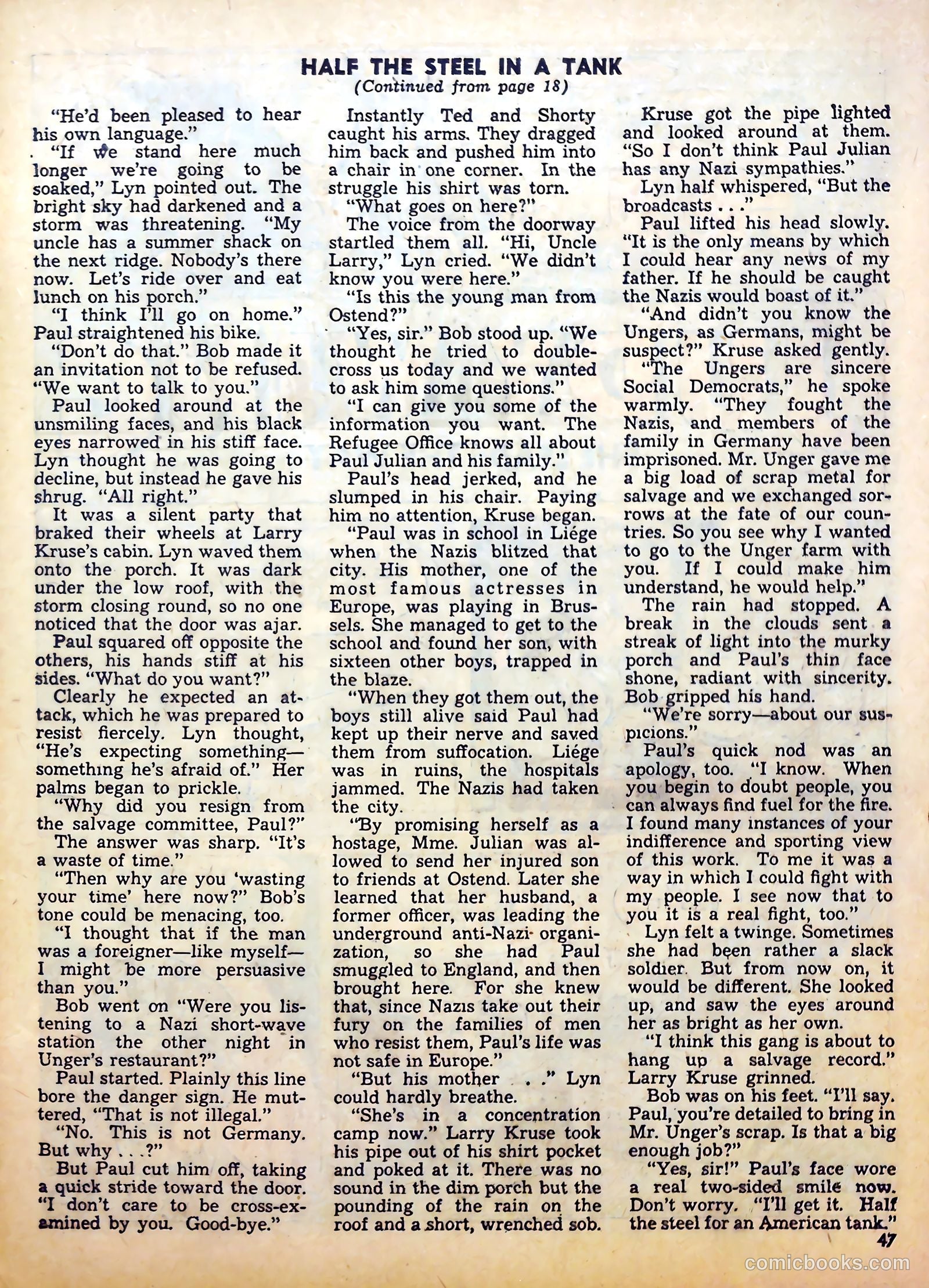 Calling All Girls #15 (1955) — page 46 of 59