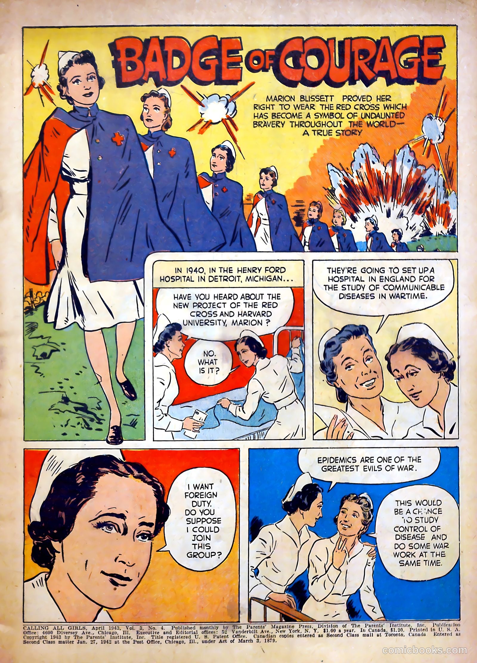 Calling All Girls #17 (1956) — page 3 of 57