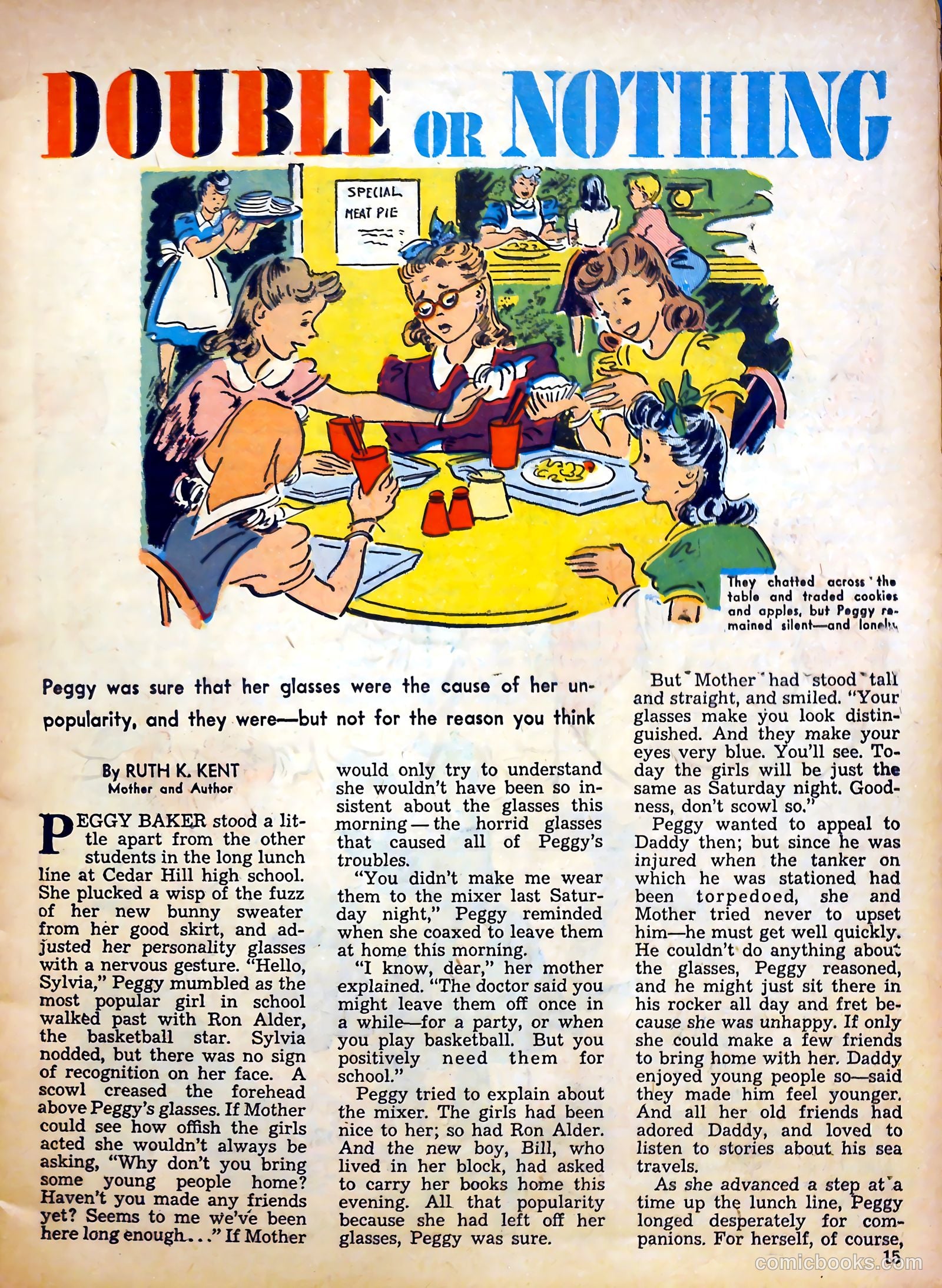 Calling All Girls #17 (1956) — page 15 of 57