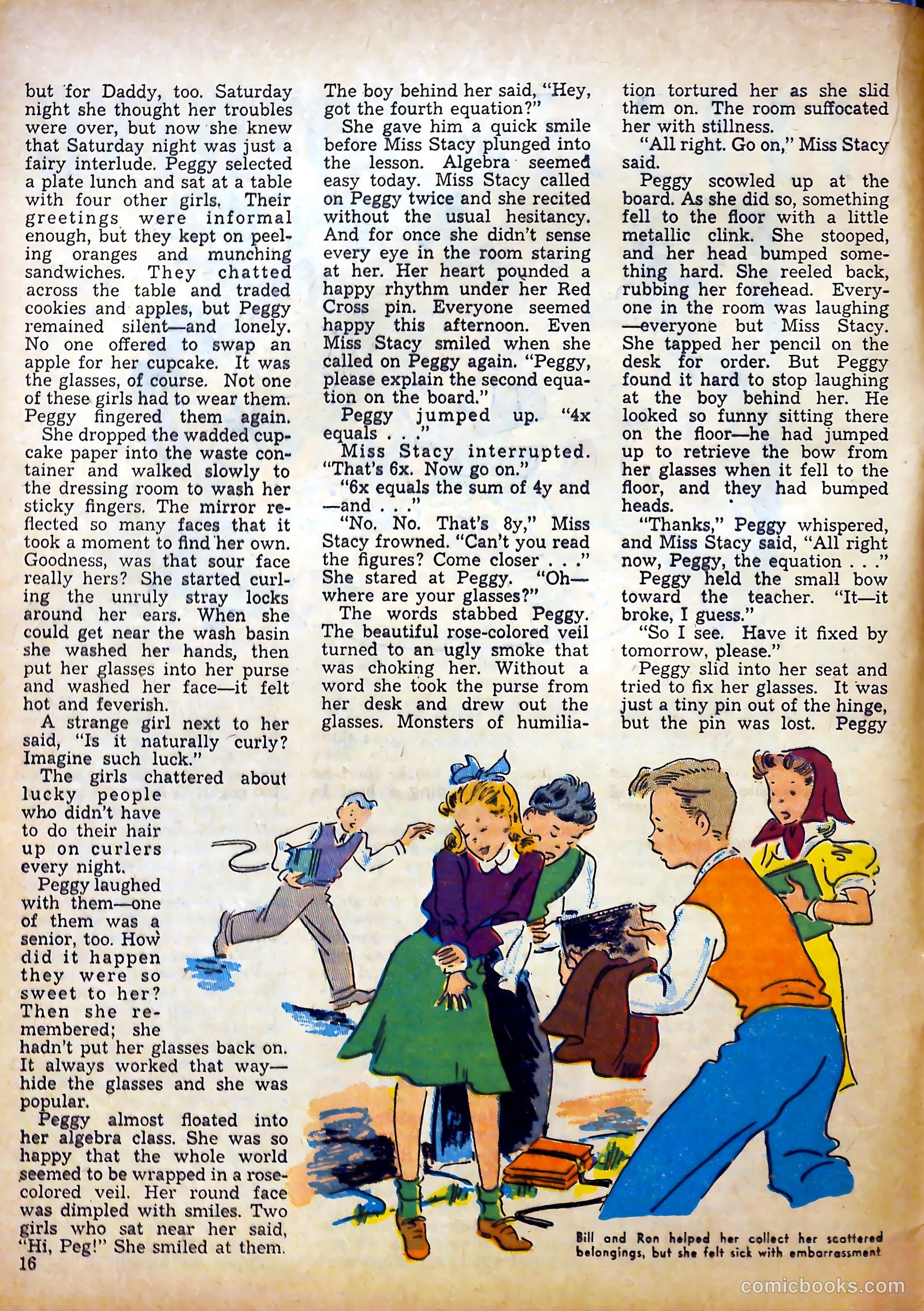 Calling All Girls #17 (1956) — page 16 of 57