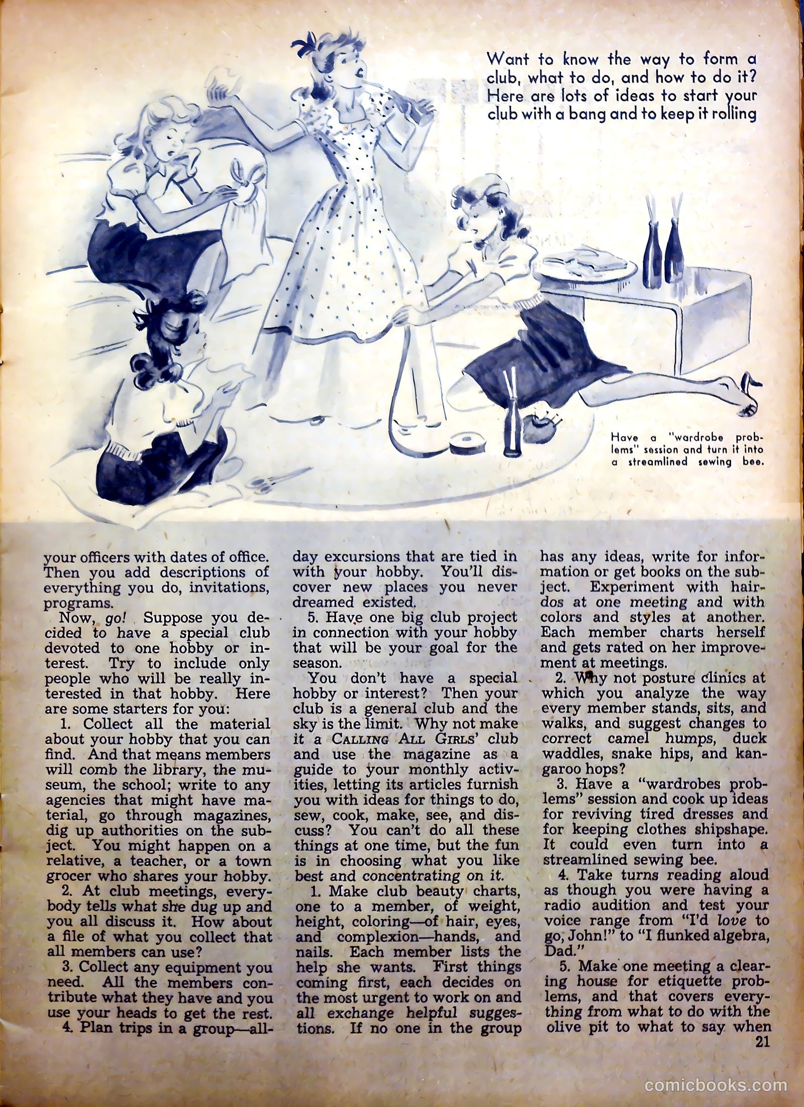 Calling All Girls #17 (1956) — page 21 of 57