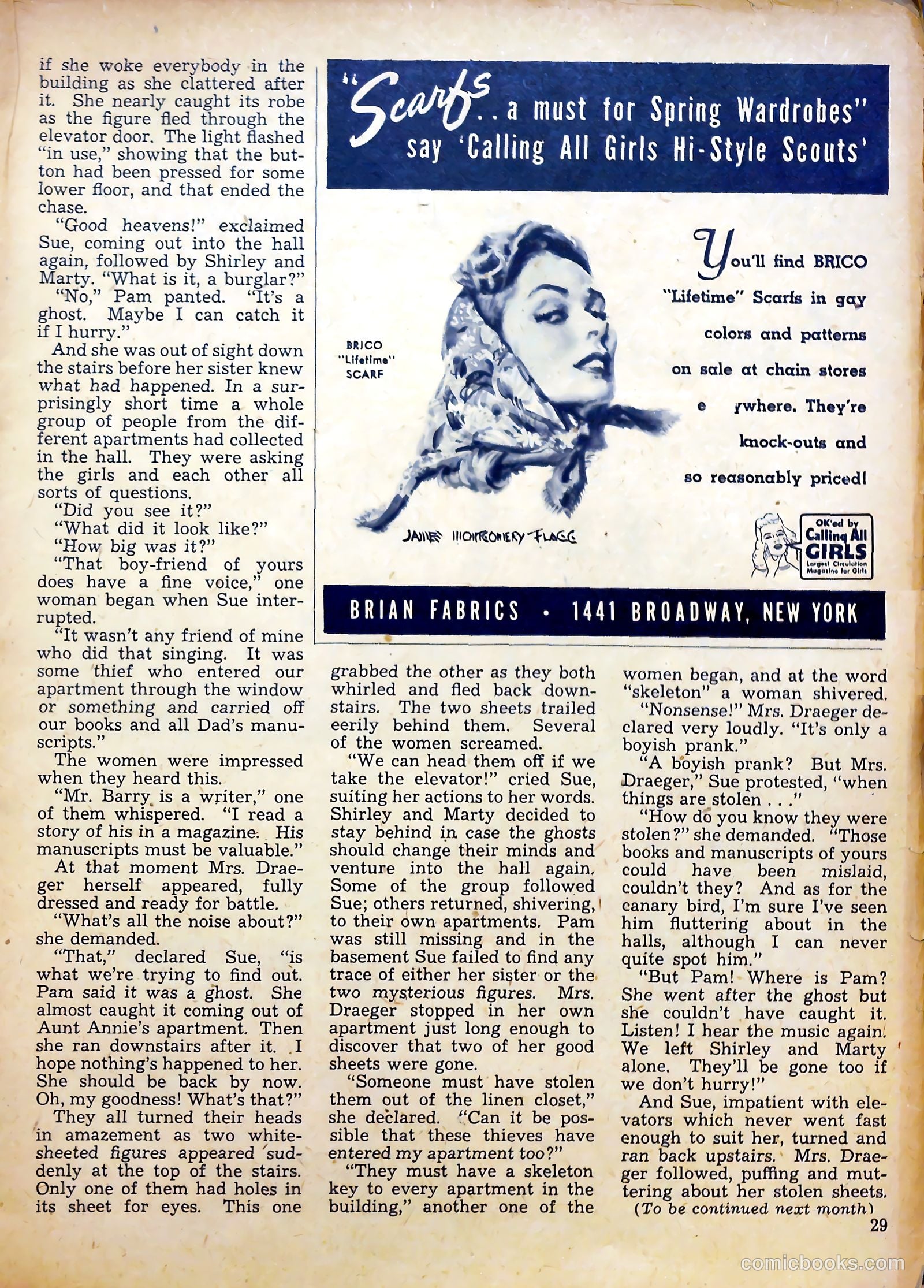 Calling All Girls #17 (1956) — page 29 of 57