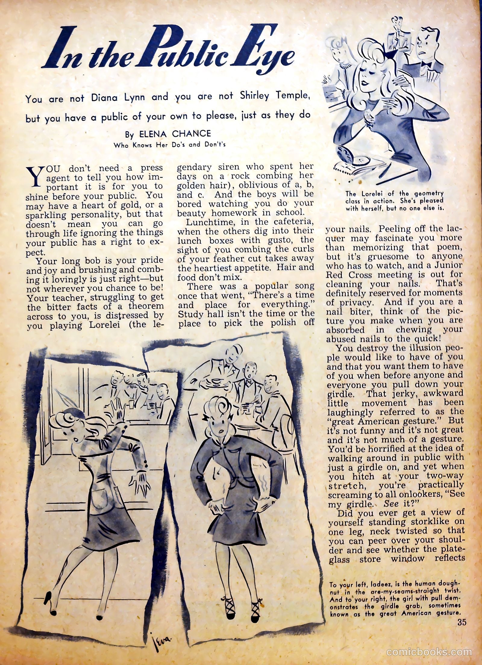 Calling All Girls #17 (1956) — page 34 of 57