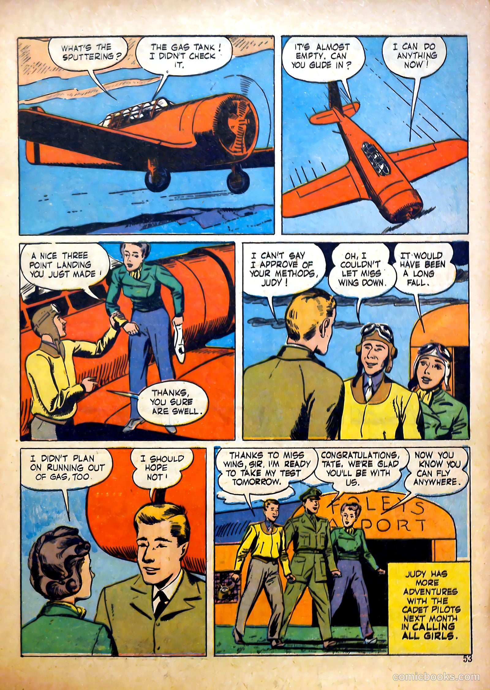 Calling All Girls #17 (1956) — page 50 of 57