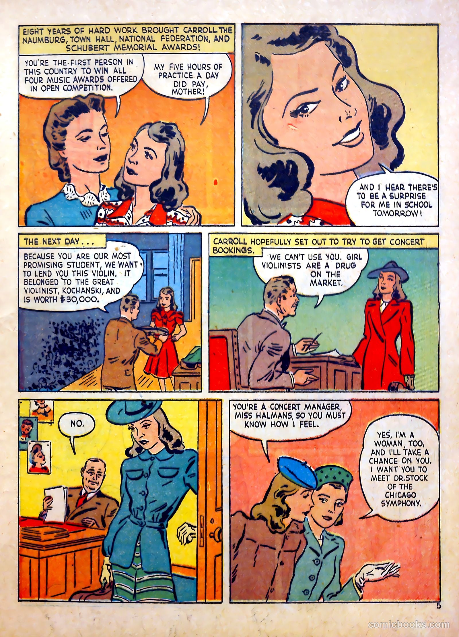 Calling All Girls #18 (1956) — page 5 of 61
